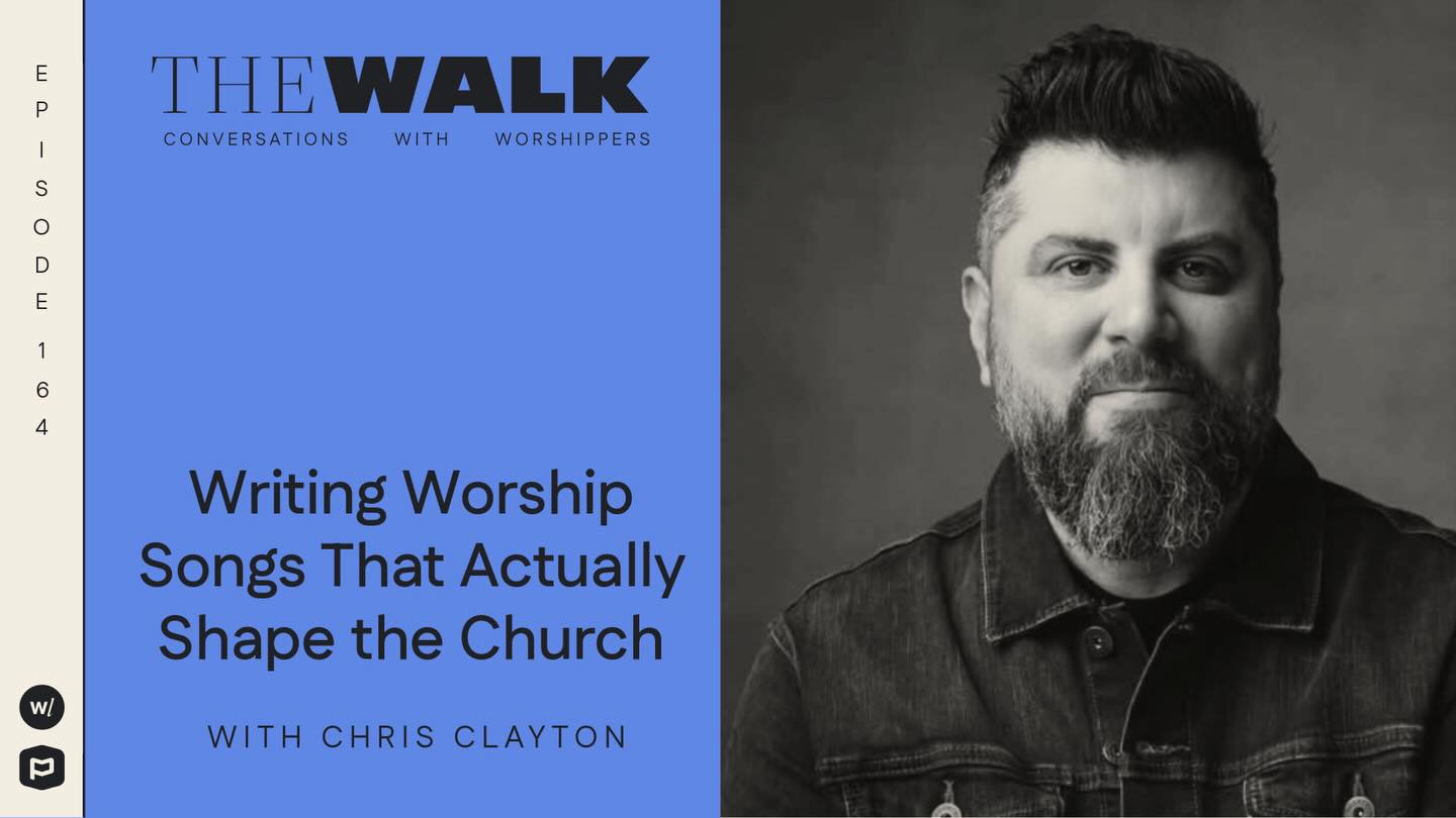 Loved having a conversation with my friend @kurtisparks and @worshipleader recently. We talk about all things songs including, what it really means to write songs for the Church—not just for a moment, but for generations. Link in bio.