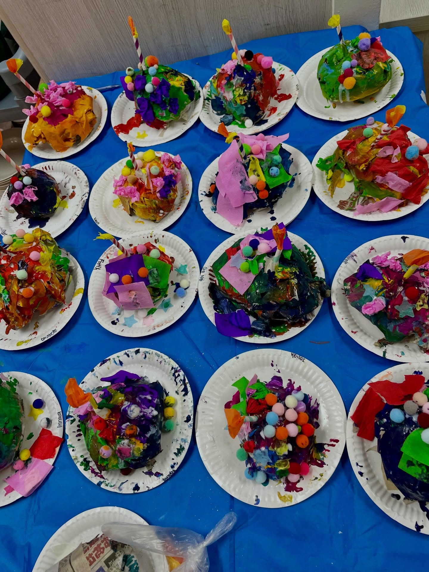 “I feel sad today,” she said, just as we gathered for greetings—before we had even begun our usual feelings check-in. That moment really stayed with me. It felt like something in our space is working, that the children are beginning to trust and share what’s on their hearts, in their own time and in their own way.
We moved gently into the activity, and I introduced their birthday cake creations—each one special and unique. I shared how this is a cake they can always come back to when their feelings feel big. We practiced together: breathing in slowly, then blowing out the candles one by one. The room softened as they joined in, some giggling, others really focused.
It felt like more than just making art. It felt like connection—between their feelings, their bodies, and each other. And most of all, it felt like they knew this was a space where their feelings are always welcome.
#socialemotionaldevelopment #preschoolart #arttherapyforkids