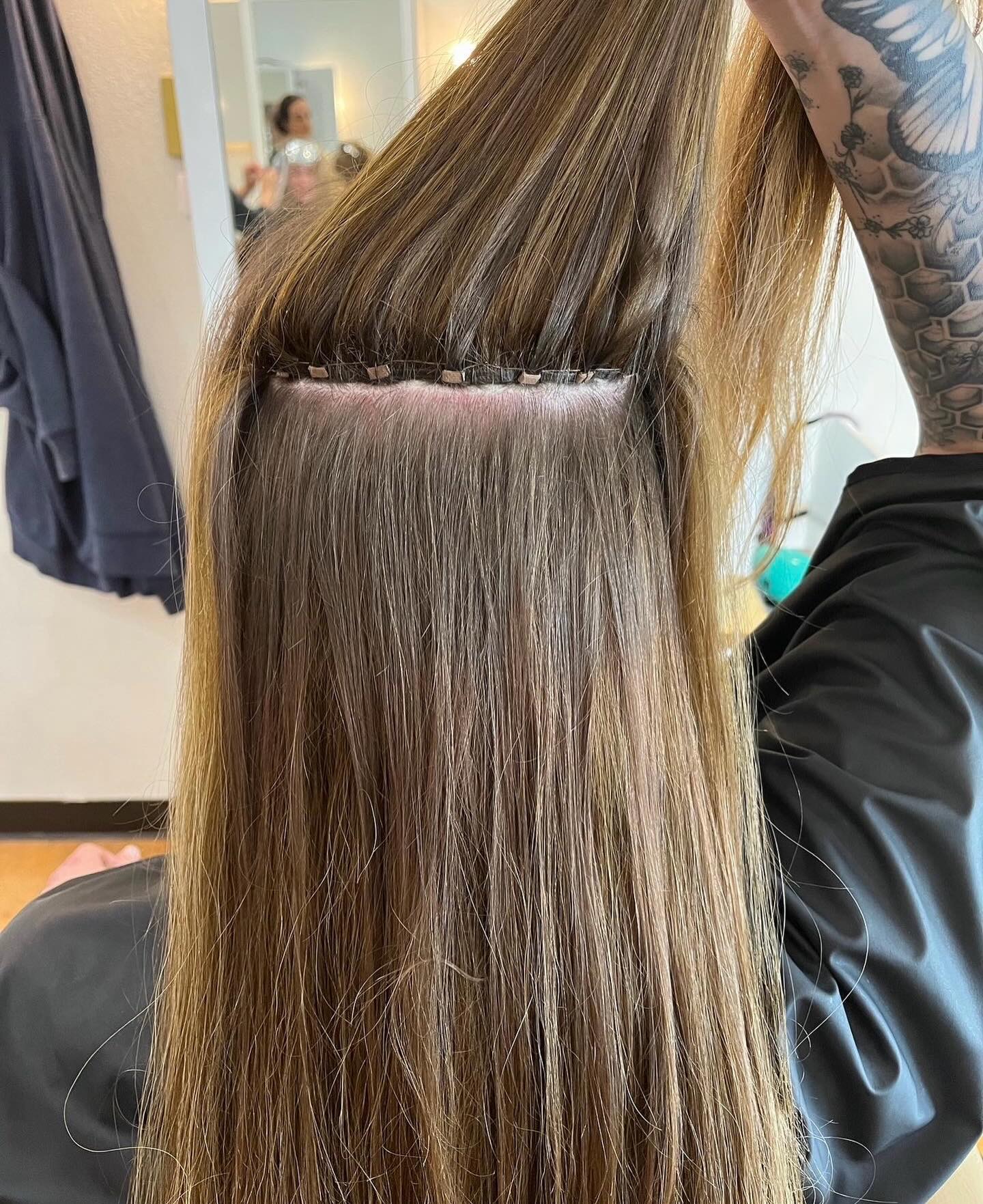 Extensions are an investment, and maintenance is key!
Getting your extensions moved up is essential in order to keep your hair healthy and your extensions looking amazing. You should plan to have your extensions moved up every 6-8 weeks. This part of your extension maintenance keeps your extensions from causing tension and breakage as the hair grows.
Your hair will thank you!!
#coloradospringshairstylist #extensions #extensionmoveup #bookyourappointment #extensionscoloradosprings