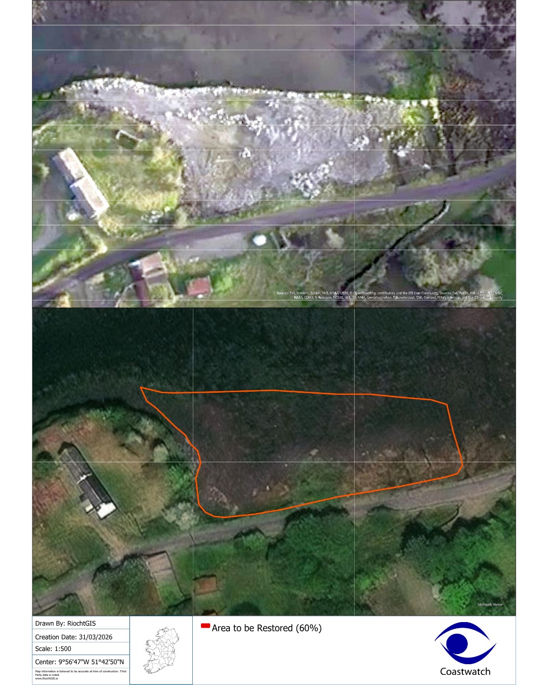 Tomorrow April 1st low tide 10am the Ballycrovane restoration is to start.
Likely duration: 3 weeks
For more information and ways to support including monitoring please contact us.
@blueharefilms_ltd Drone Map.