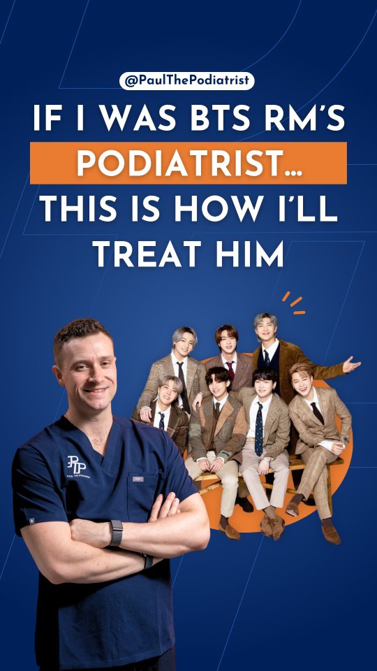 If I was @rkive ‘s podiatrist this is how I’d treat him! Always tough getting injured especially when you are about to start a world tour.
If your ankle is causing you pain and it’s holding you back from your favourite activities or getting in the way of your work then we can put together a plan similar to this to help you recovery before @bts.bighitofficial arrive in Singapore in December.
#ARMY #arirang #btsworldtour #RM #footpain