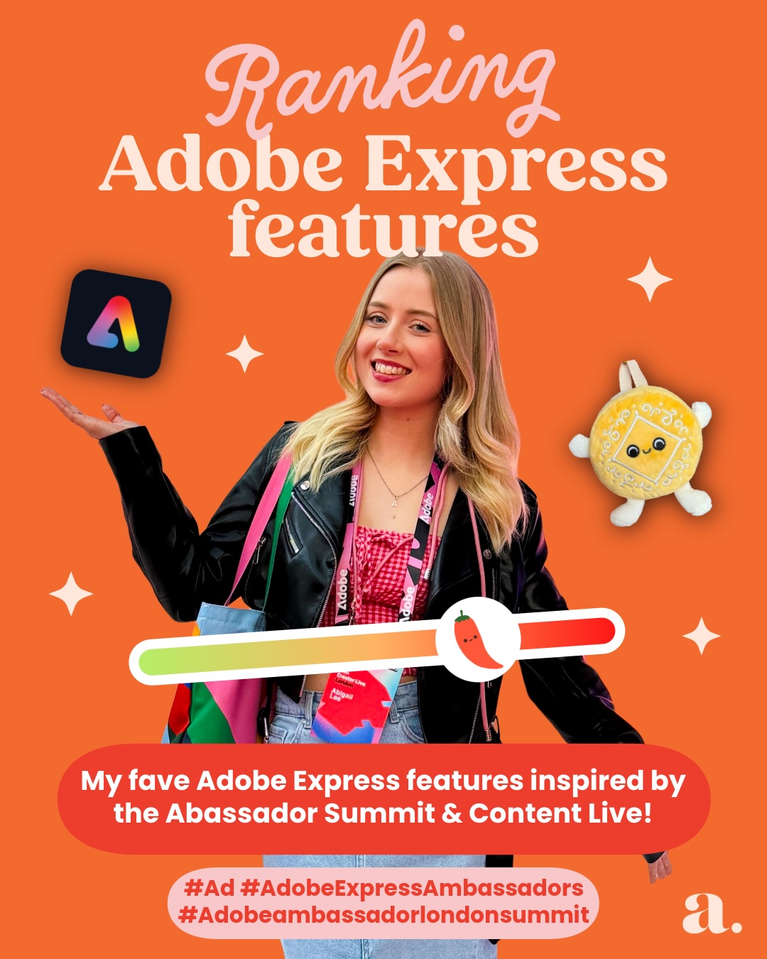Ranking @adobeexpress features inspired by the London Ambassador Summit & Creator Live 2026! 🌶️ 🌶️
See what hot rating I gave these awesome Express features, and why I use them regularly!🔥
Let me know in the comments if you agree with my ratings!
#ad #adobeexpressambassadors #adobeambassadorlondonsummit #adobecreatorlive #adobeexpress