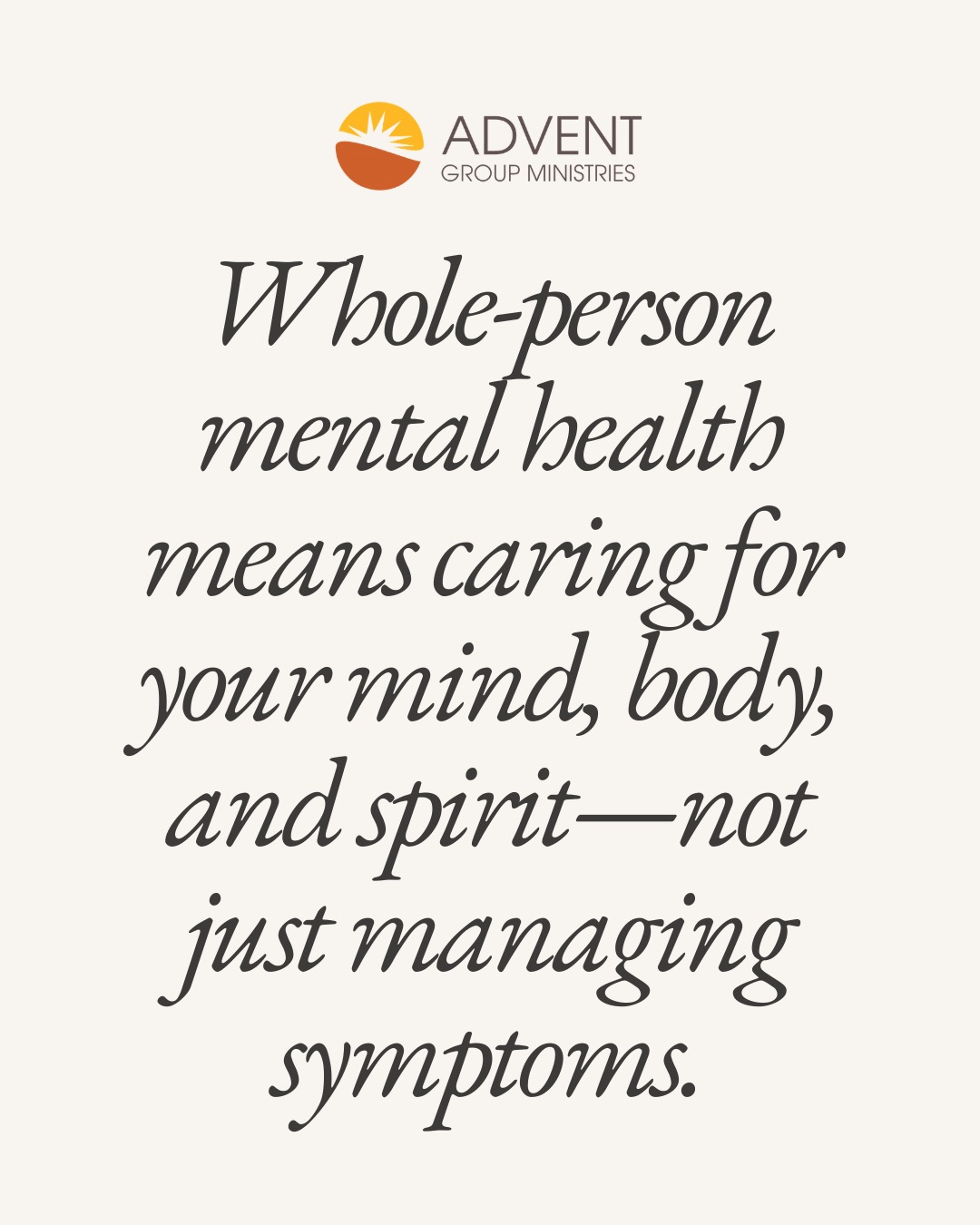 Healing isn’t one-dimensional—and neither are you.
Whole-person mental health invites us to look beyond symptoms and consider the full picture: our emotional well-being, physical health, relationships, environment, and sense of purpose.
In Meghan’s Place: Conversations on Healing, we explore what it really means to care for yourself as a whole person—and why that matters for lasting healing.
🎧 Tune in now (link in bio)
💬 What does “whole-person care” look like for you?