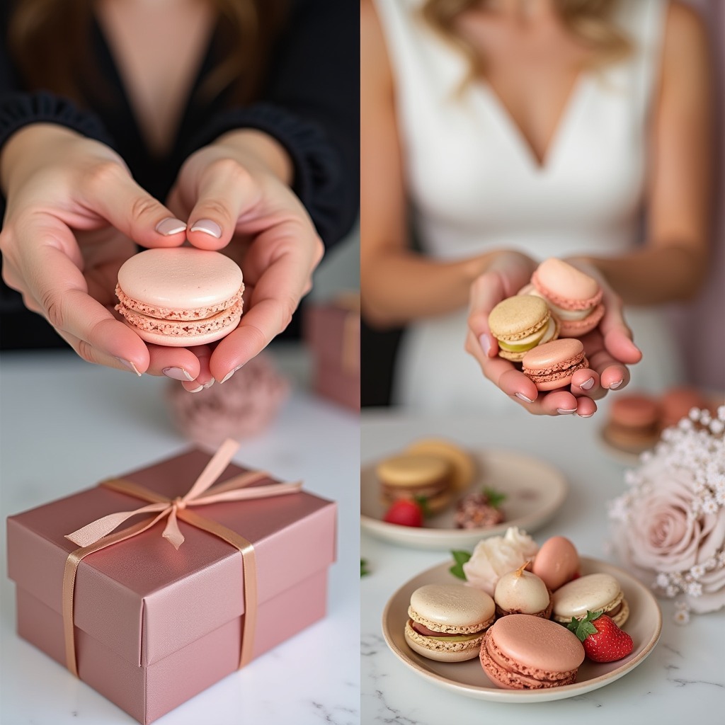 Mini lookbook: three macaron sets for brunch, bridal shower, and corporate gifting. We show portions, price-per-guest, and presentation tips — all ready in our customizable gift boxes. Nationwide delivery. Link in bio. 🍰✨💌🎁
#macarons #eventtreats #giftideas #bridalshower #corporategifts #desserttable #partyplanning #frenchmacarons