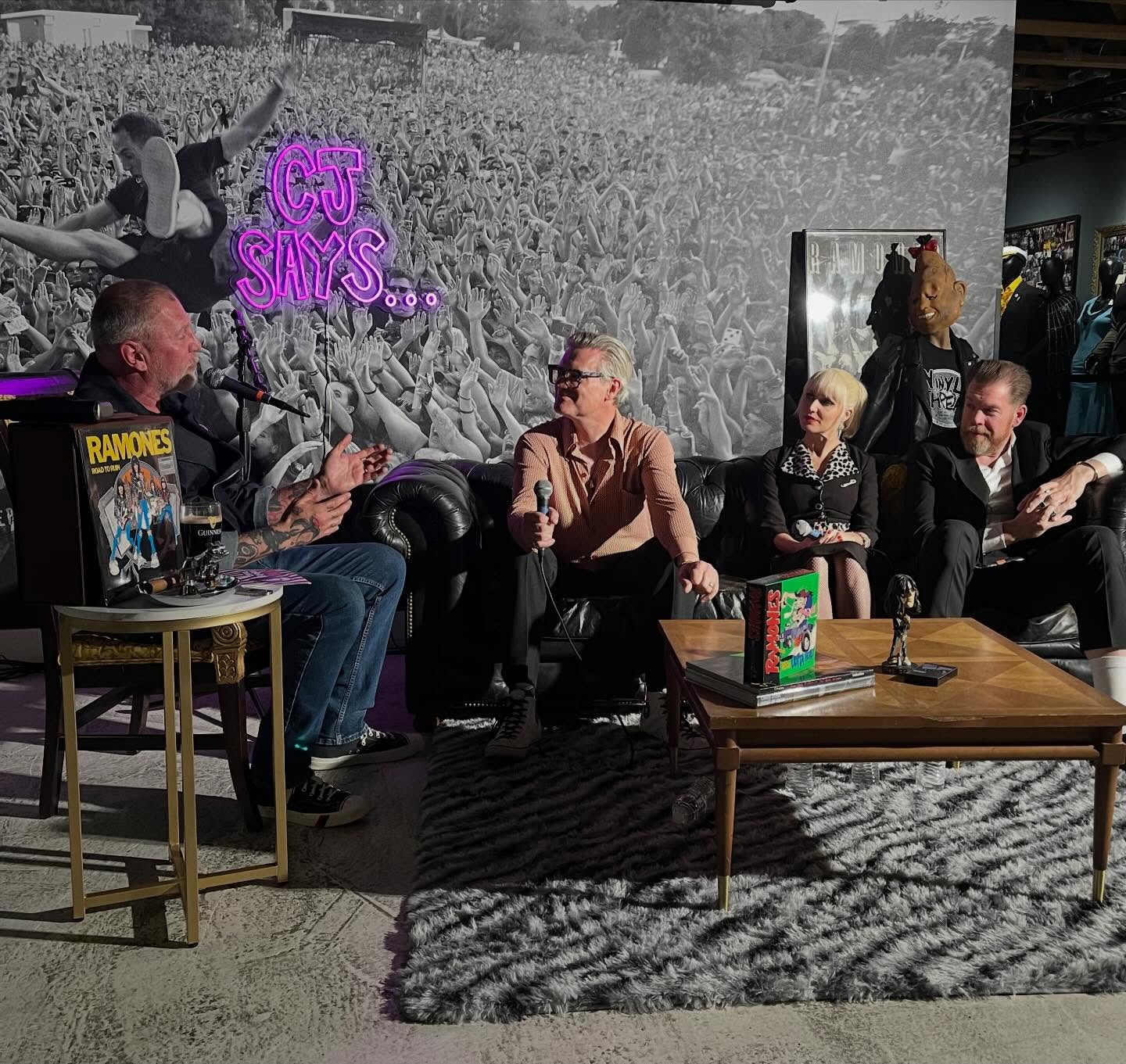 @cjsayspodcast live event at @thepunkrockmuseum happening now !