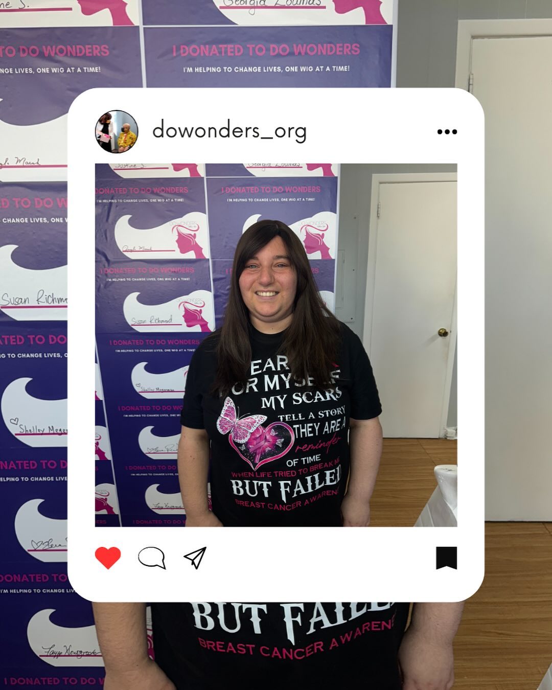 We are so happy we are able to bring big smiles to Ashley and her family right before Thanksgiving!💕
Her awesome sister also got a new do with an extra pop of color in solidarity with Ashley and her journey, swipe to see!! 🩷🎗️
#AnotherWonderDone #dowonders #breastcancerawareness #cancerwarrior #501c3 #spreadkindness