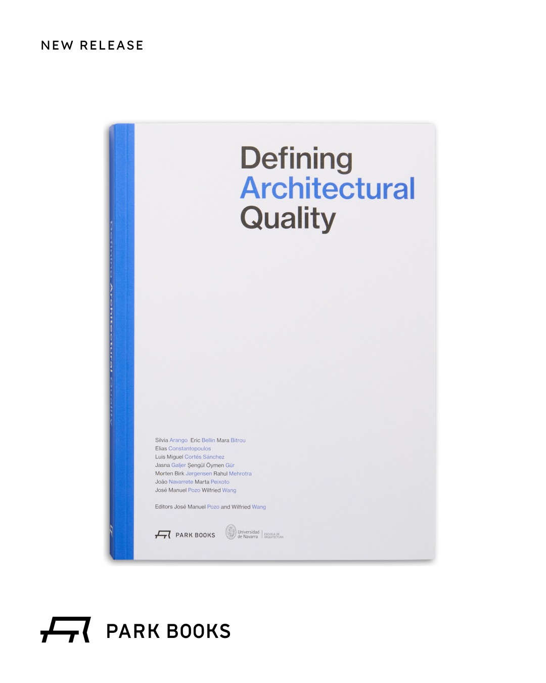 Defining Architectural Quality
The essays collected in this volume cover the spectrum of issues that determine the quality of architecture. For example: What exactly is architectural quality? Is it based on physical facts? Is it a matter of cultural context? Does it lie in the eye of the beholder or is it actually beauty that matters? Do architects’ intentions and ideas provide the keys to a building’s evaluation? Does it rest primarily in its form? Or in the ethical attitude it expresses? Or is it just a group of critics deciding these issues among themselves?
While quantitative-technical evaluations of buildings abound internationally, the qualitative assessment of architectural works has so far been largely neglected. This unique anthology on definitions of architectural quality ranges from general observations and theories to case studies, and lays a rigorous foundation for assessing works of architecture.
***
Edited by José Manuel Pozo and Wilfried Wang
@universidaddenavarra
Book design by Sabine Hahn
Printed by DZA Druckerei zu Altenburg
@dza.druck
#parkbooks #internationalcomitteeofarchitecturalcritics #cica #architecturalcriticism #architecturalquality