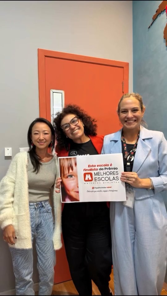 Tem mais finalista do Prêmio Melhores Escolas Melhores Projetos 2025
🧡👀
Obrigada @maplebear.aldeiadaserra por continuar transformando a educação junto com a gente!🧡