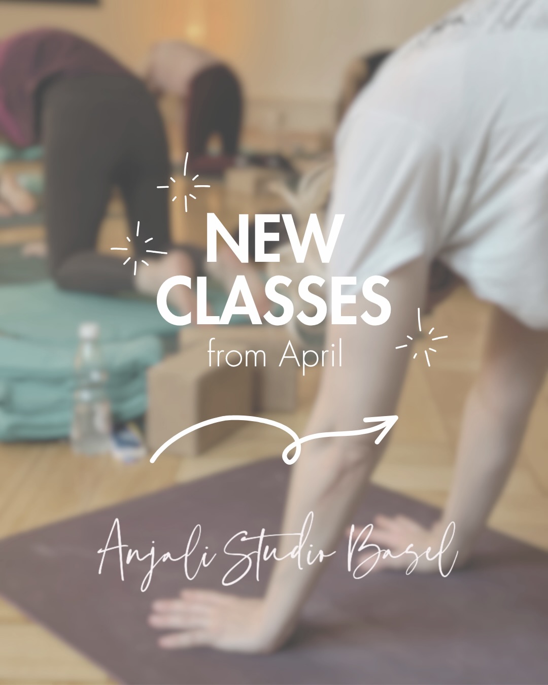 ✨ NEW CLASSES AT ANJALI YOGA STUDIO ✨
We’re excited to introduce new classes to our weekly schedule!
New opportunities to explore, move, and grow with us 💛
🧘♀️ Monday – 9:30
Yoga with Caroline
🧘♀️ Tuesday – 18:00
Vinyasa Mobility Flow (in English) with Mahela
🧘♀️ Wednesday – 17:30
Strength Flow (in English) with Kata
🧘♀️ Saturday – 09:30
Pilates Flow mit Tina
Whether you’re looking to build strength, improve mobility, or simply reconnect with your body, these classes are designed to support your journey.
Come flow with us and discover something new ✨
*Check out the starting dates of each new classes in the post.
BOOK your class on the website and on our APP!
🔗 in bio
#yogastudiobasel #baselswitzerland #yoga #yogaclasses #basel