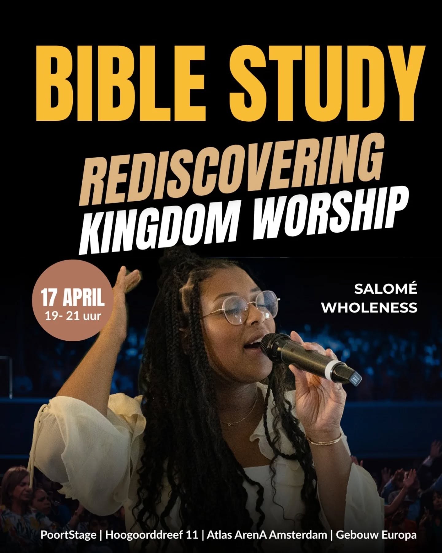 Ben jij een worshipper? 🎶
En verlang je naar meer diepgang in aanbidding?
Echte worship is meer dan muziek… het is een levensstijl. 🙌🏽🤍
Tijdens deze interactieve Bijbelstudie duiken we samen dieper in Praise & Worship, geïnspireerd door Rediscovering Kingdom Worship.
Ontdek wat aanbidding écht is en hoe het dagelijks nieuw leven en verfrissing brengt in jouw relatie met God.
🕊️ Intiem
🕊️ Interactief
🕊️ Diepgang
📍 Voor iedereen die wil groeien in zijn/haar relatie met God
🗓️ 17 april | 19:00 – 21:00
📍 PoortStage, Amsterdam
📩 DM om je plek te reserveren
💸 Gratis
#worship #bijbelstudie #geloof #aanbidding #jesus