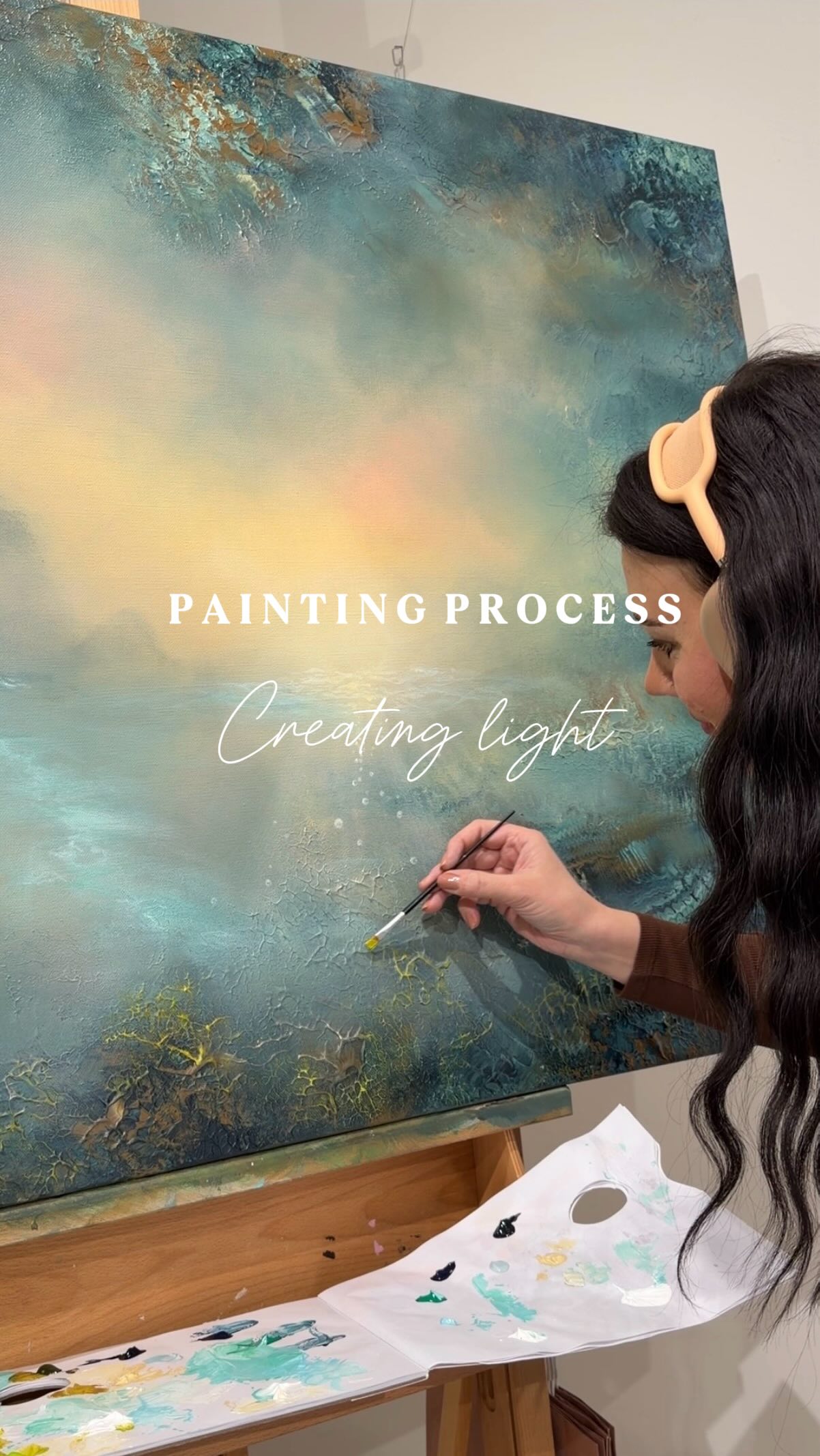 Where light reaches what we cannot see 🦭🪼☀️ Would you like too see more underwater paintings? 😍
Where Selkies Rise
90 x 130 cm�acrylic on canvas, 2026
Original sold! Fine art prints available this week.
#slowlifestyle #semiabstractart #artinspiration #selkie #paintingtutorial #fantasyart
#folklore