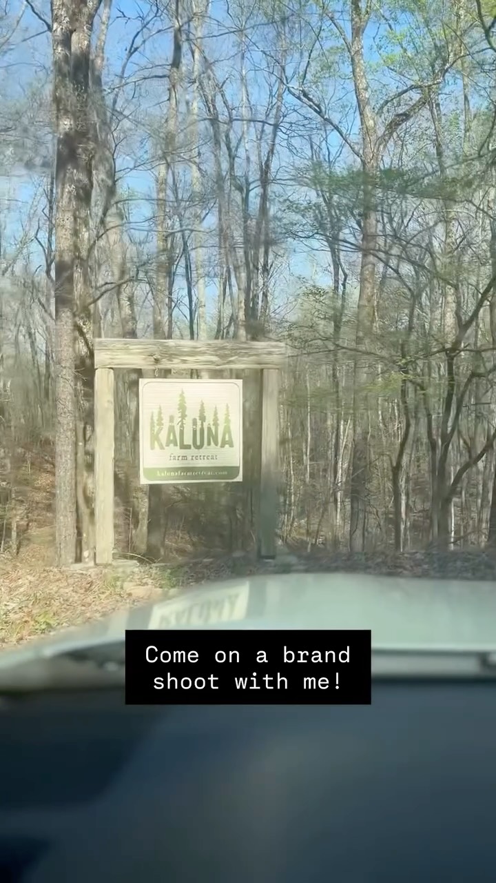 Filming at Kaluna this spring was such a lovely experience. Anytime we get to be hands-on showcasing the magic of a place is our favorite.
A perfect spring day, green and bright, Meghan made us a beautiful farm lunch with fresh radishes and frittata from the abundance of eggs this season, fresh bread and scones and mocktails.
A day at Kaluna is always so refueling, we’re honored to have the best job on the planet.
#retreatbranding #georgiaeventvenue #appalachianwedding #visitnorthgeorgia