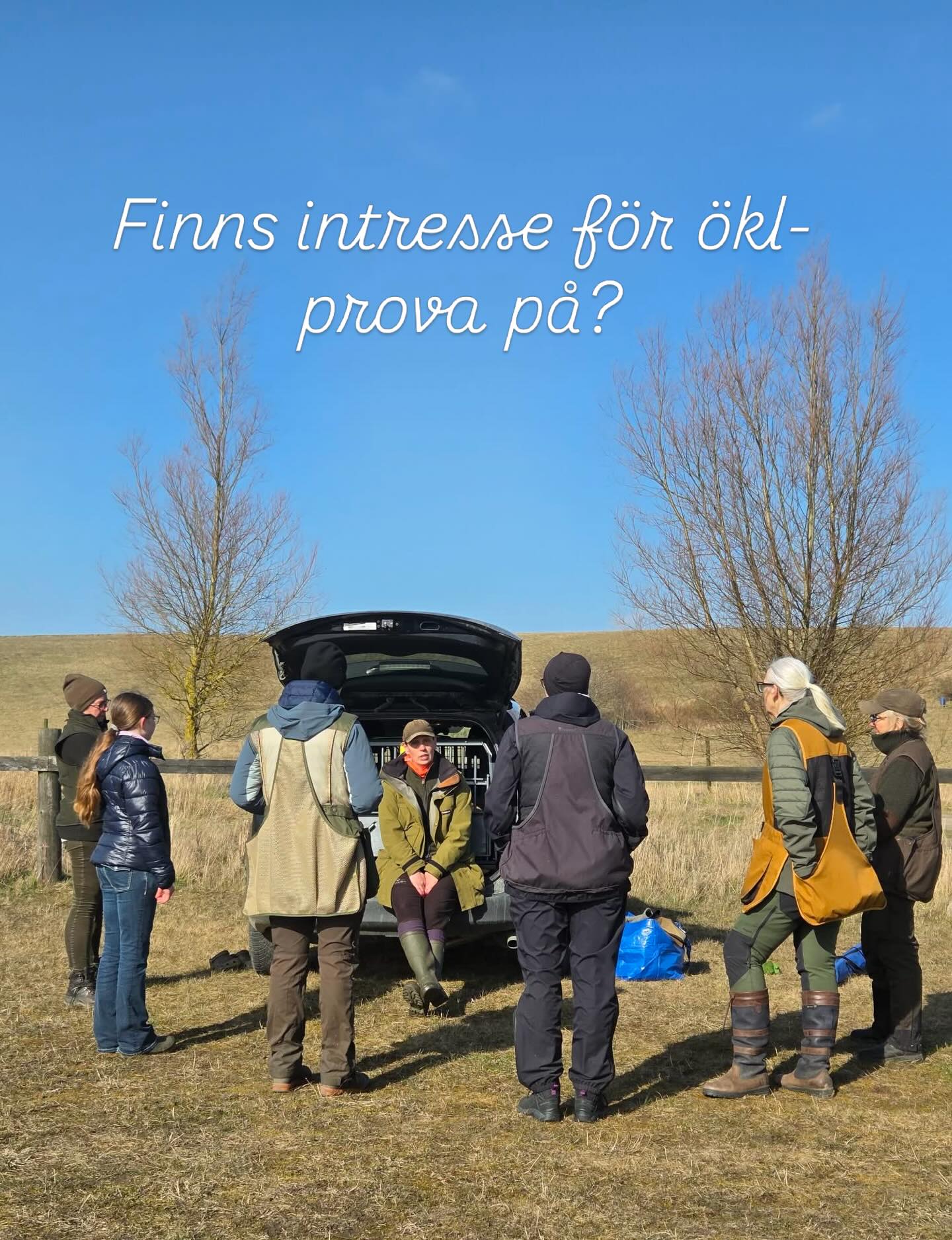 Den 25/4 planerar jag ett nytt ”Apporteringsprov” på samma sätt som jag hade i helgen. Frågan är om det även finns intresse för liknande upplägg men i ökl? Tänker 6 platser och 500kr/ekipage. Kommentera eller skicka meddelande om du är intresserad.