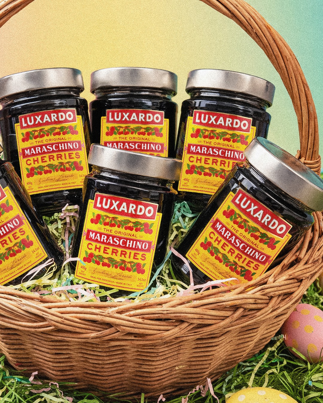 A sweeter Easter starts here. ๐๐ฃ Swap the candy for Luxardo cherries โ the perfect finishing touch for every spring cocktail and celebration.