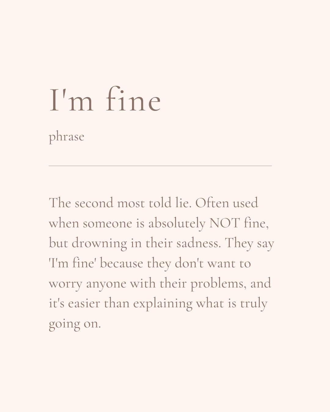 Not everyone who says “I’m fine” actually is. Check on your people. And if you’re the one struggling, you don’t have to carry it alone. 💬
#MentalHealthAwareness #BeKindAlways #ReachOut #SupportEachOther #YouMatter