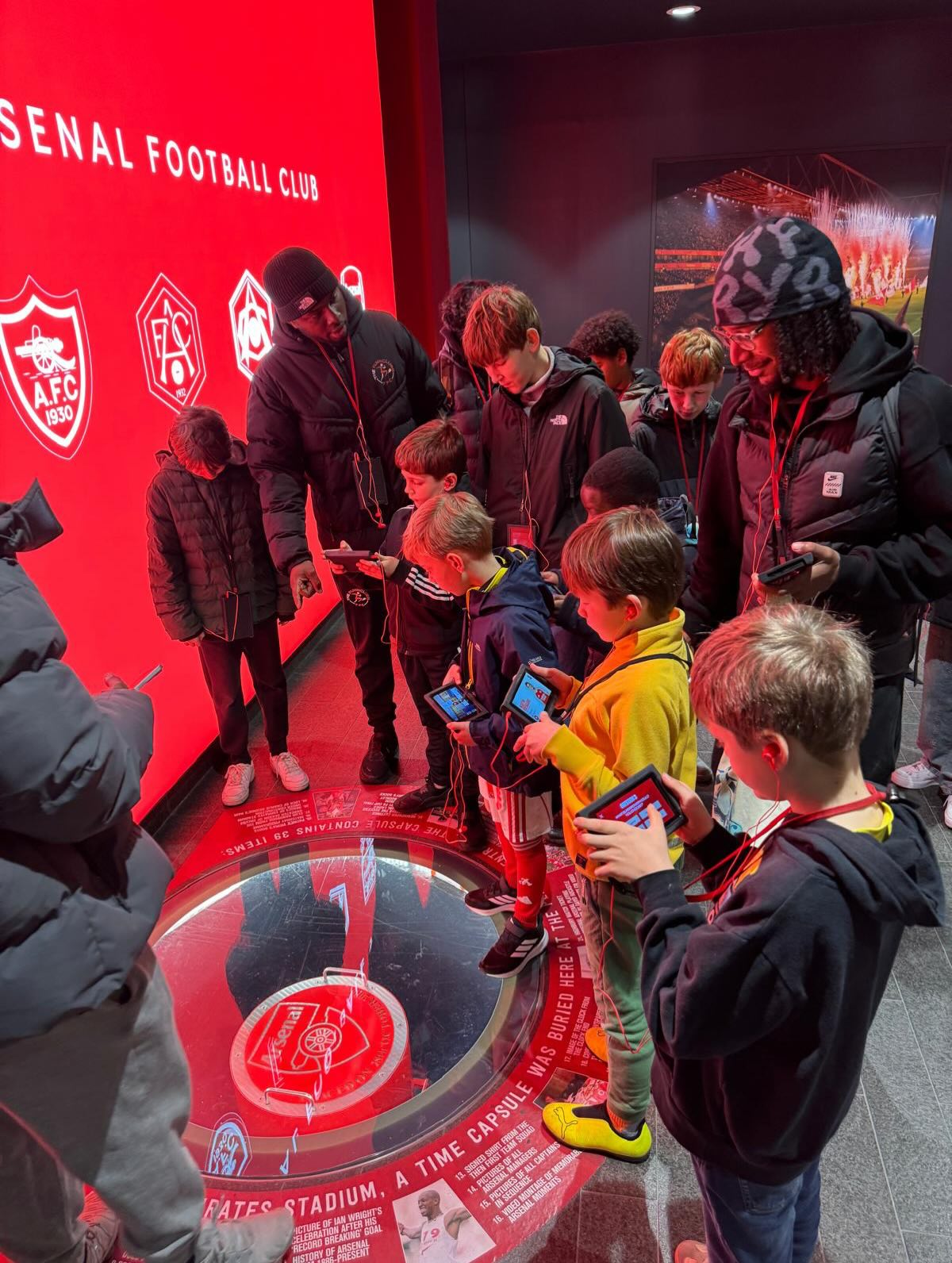 Lovely Arsenal trip with our Funnteam kids! Up the funnclubb!!!