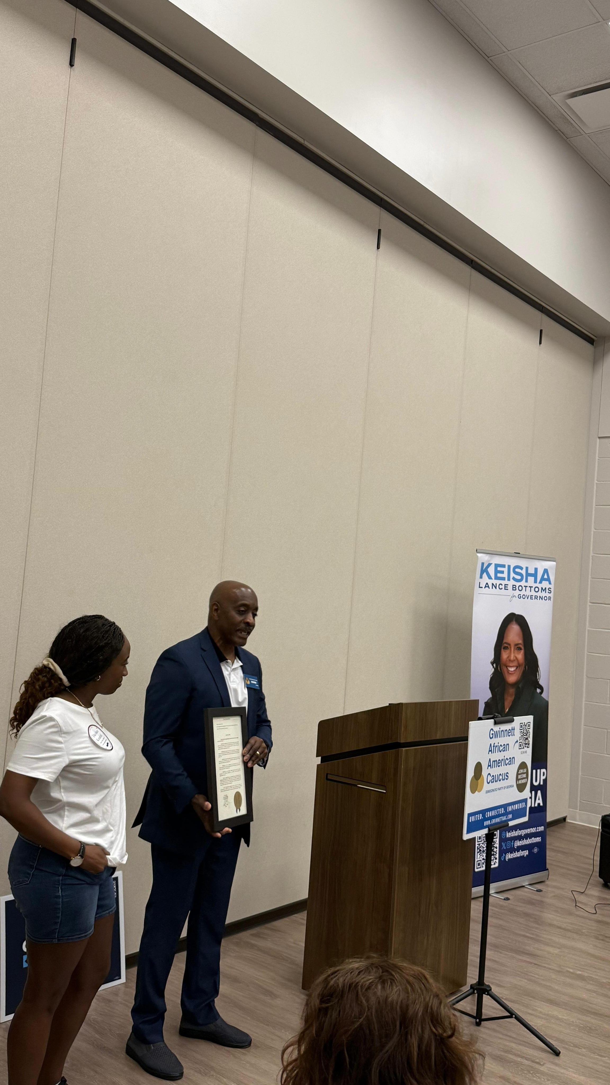 Thank you to the Gwinnett Democratic Party’s African American Caucus for recognizing me for the resolution I presented last month! As always I was happy to speak with you all about how I am working to represent YOU in the Georgia Legislature. 🙌🏽🙌🏽