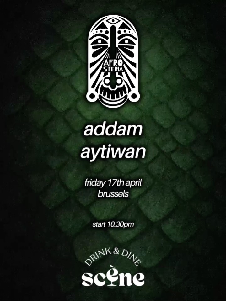 The journey continues 🖤
On April 17, Afrosteria takes over @scene.bxl for Chapter 4.
This time, we welcome a very special guest: @addam_music. A Belgian talent whose tracks are heavily supported and played by Keinemusik worldwide.
Alongside @aytiwanmusic, expect a night dedicated to deep Afro House & Afro Tech, authentic connection, and the intimate vibe you’ve come to expect from our gatherings.
Wave 1 vanished in 24 hours. If you know, you know.
🎟️ Tickets in bio
⚠️ Limited capacity
📍 Scène Bar, Brussels
🗓️ April 17
#Afrosteria #AfroHouse #AfroTech #BrusselsNightlife #UndergroundVibes