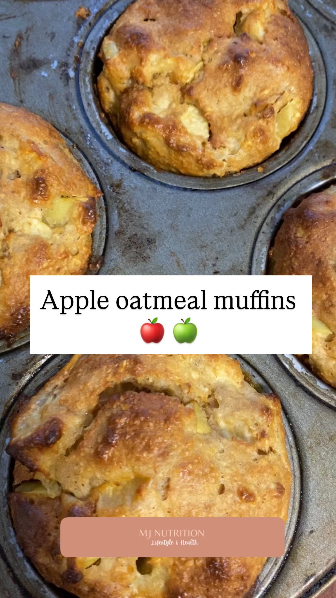 Apple oatmeal muffins 🍎 🍏
Trying to make life a bit easier during the week?
These apple oatmeal muffins are a simple one to have ready.
Apples are rich in pectin — a fibre that feeds your good gut bacteria and supports digestion 🍎
They’re easy to make, great for meal prep, and freeze really well too 🤍
Ingredients:
• 2 cups oat flour
• 1 tbsp baking powder
• 1 tsp cinnamon
• 1 cup Greek yogurt
• 2 eggs
• 2 apples, diced
• 2 tbsp honey
Stir everything together, divide into muffin tins, and bake until cooked through.
#realfood #guthealth #healthyrecipes #nutritionaltherapy mealprepideas