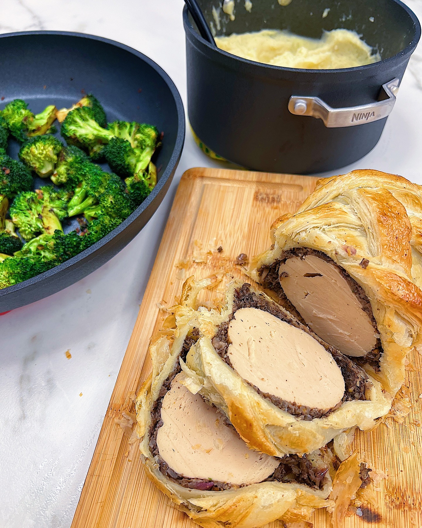 Quorn Wellington #quorn #vegitarian #pastry #foodblogger #cooking