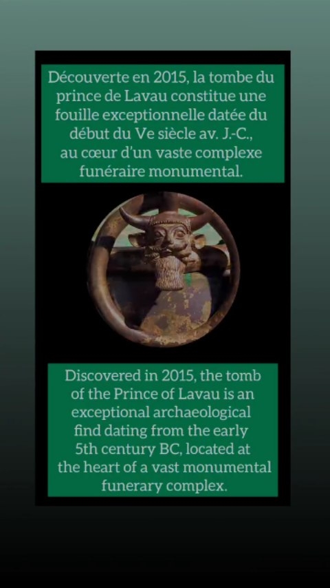 L'exposition "Lavau, un prince celte en bord de Seine vers 450 avant notre ère", présentée au musée d’Art moderne de Troyes (Aube) jusqu'au 21 juin.
Invitation avec @c_la_vie.agence
@museestroyes @villedetroyes @inrap
#celtic #history #exposition #histoire #troyes