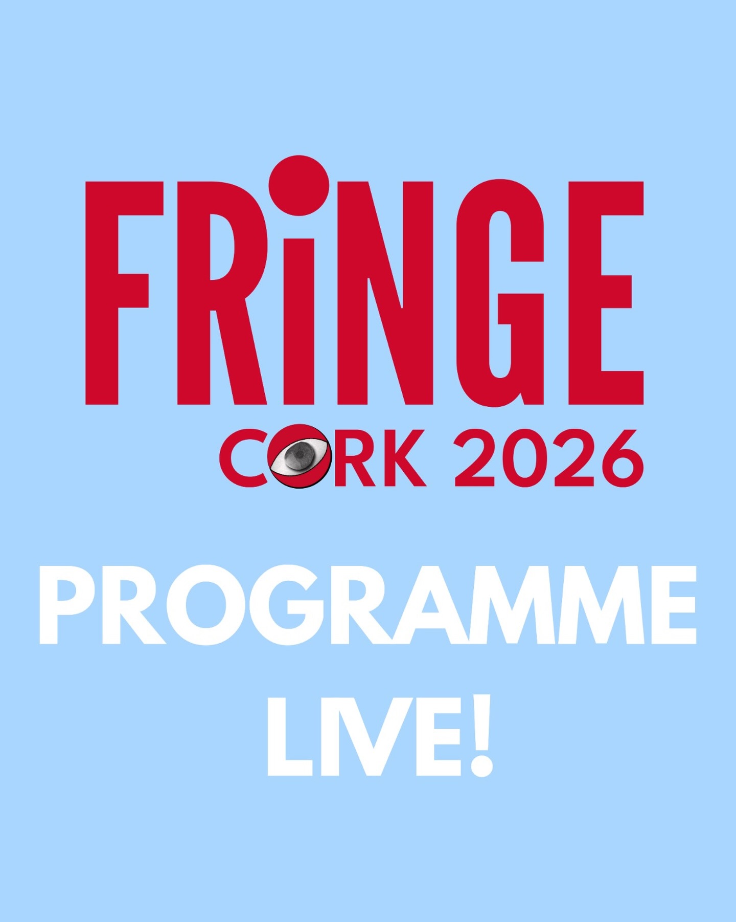 THE CORK FRINGE 2026 PROGRAMME IS HERE!
Check out the link in our bio to see all of the exciting shows we have coming up for you in May! 🎉 🎭
Up Cork!
Cork Fringe is supported by @corkcitycouncil @corkcityart @corkoperahouse