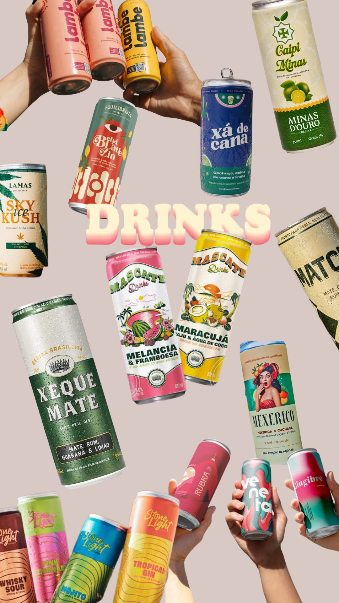 Se você andar por Belo Horizonte vai perceber uma coisa curiosa: a quantidade de drinks prontos em lata é enorme. 🍹
Os chamados RTDs (ready to drink) estão em crescimento no mundo todo - e por lá ganharam ainda mais espaço.
A capital dos bares também acabou virando a capital dos drinks em lata.
Você já tinha reparado nisso em BH?
#drinks #bh #belohorizonte