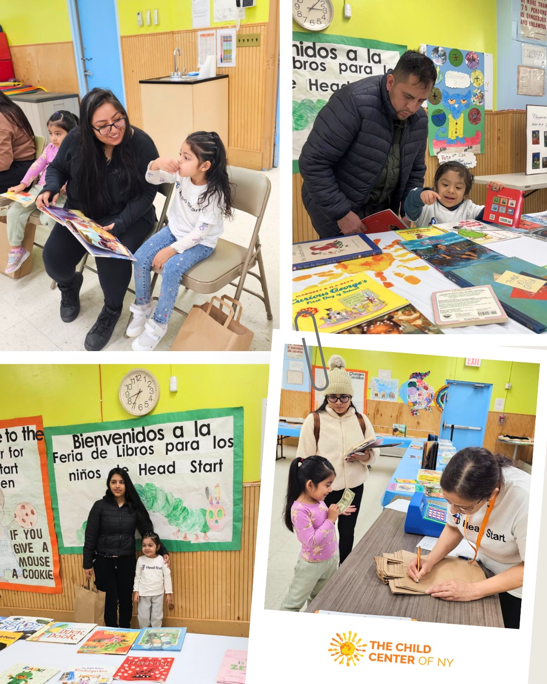 Head Start Corona's 2nd Annual Book Fair brought the magic of reading to life! Classroom teams created beautiful literacy-inspired decorations, families browsed together, and children got to "pay" for their very own books to bring home - cash register and all.
Every detail was designed to make this moment special, and to plant a love of reading that lasts a lifetime.