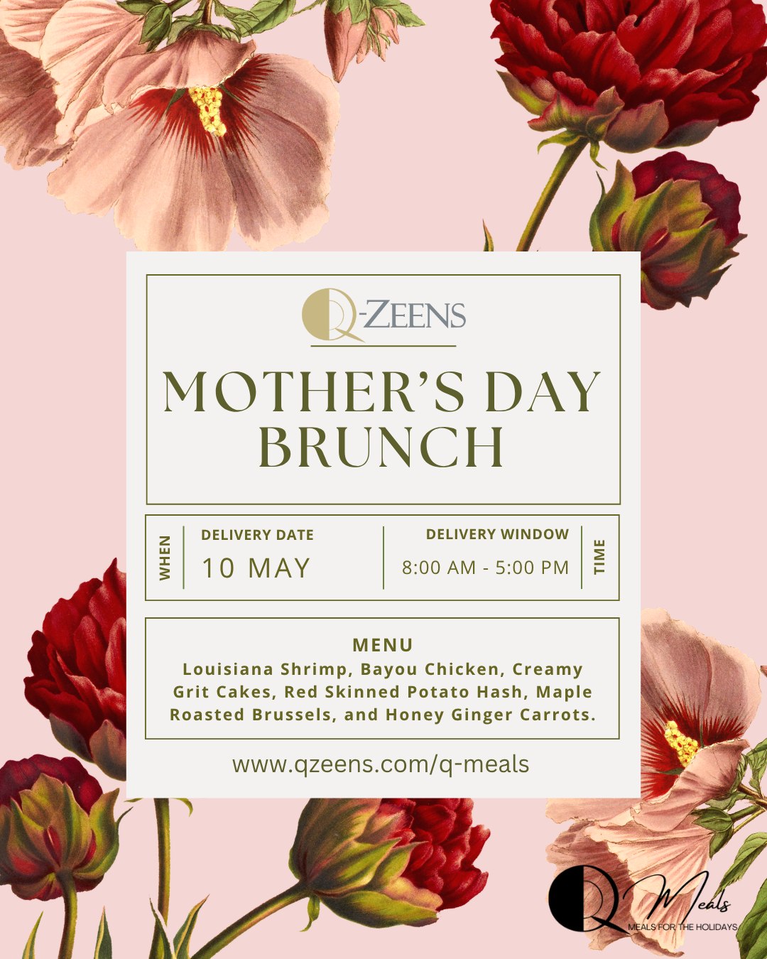 Did you know??
Our Q-Meals are designed to take the stress out of hosting. No prep. No hassle. Just heat, serve, and enjoy quality time with the people who matter most.
#QMeals #StressFreeHosting #CateringAtlanta #FamilyMeals #EasyEntertaining #LuxuryDiningAtHome #MothersDayBrunch