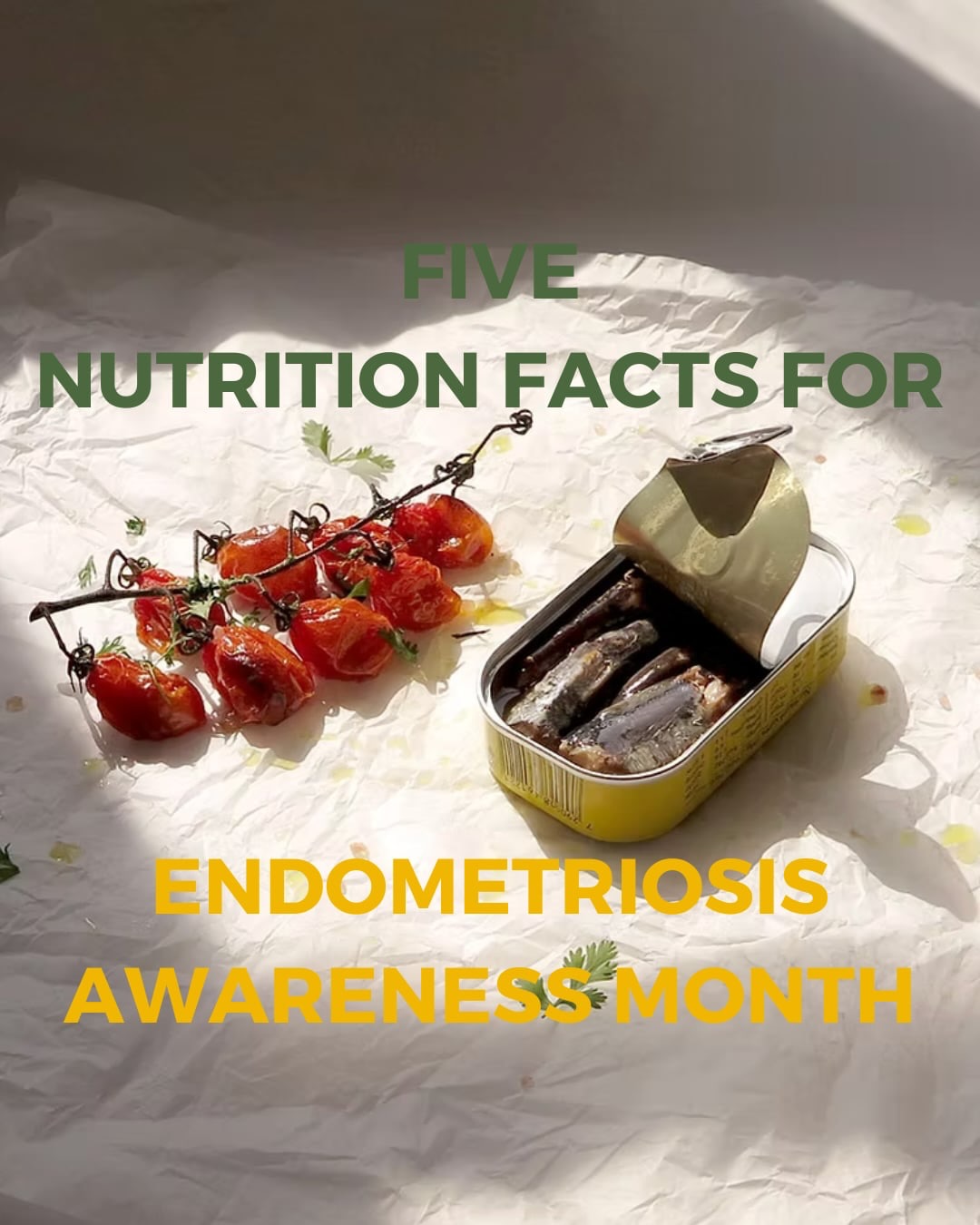 March is Endometriosis Awareness month - an inflammatory disease affecting 1 in 10 women💛
Most existing treatment options include surgical procedures and medications, however research shows that diet can impact the progression & severity of the condition & a 2019 Australian study found nutrition & dietary changes to be the 3rd most effective self-management strategy for pain relief!🍊🥑🍣
DM or click link in bio to book a nutrition consult today👩🏽💻