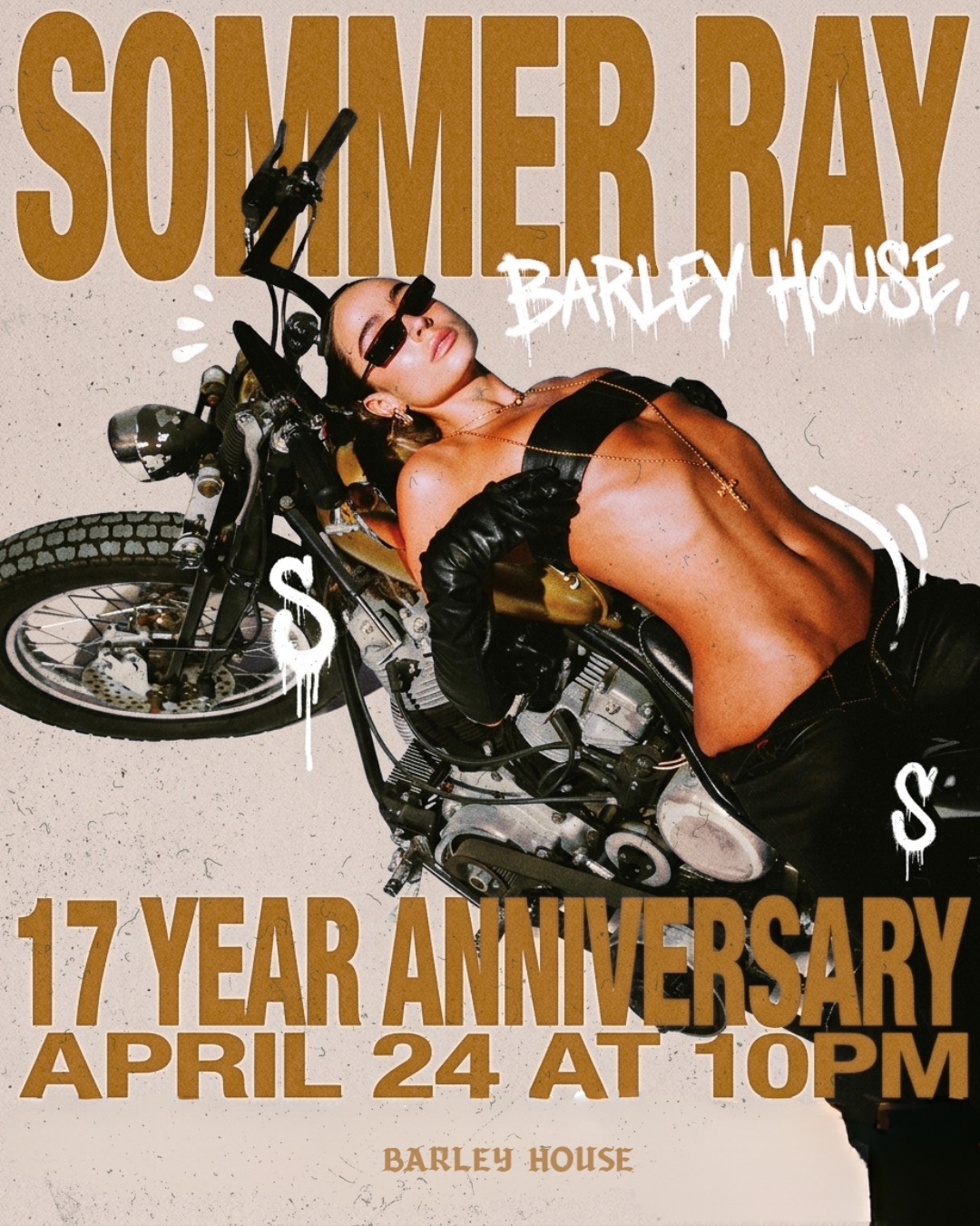 @sommerray takes Barley House on FRI, APR 24 for the 17 Year Anniversary! Tickets NOW on sale. Link in bio.
VIP Table Reservations: 216.780.3009
Doors 10 PM | Dress Code Enforced | Reservations Strongly Encouraged.
#barleyhousecle #cleveland #clenightlife #nightlife #barleyhousecle