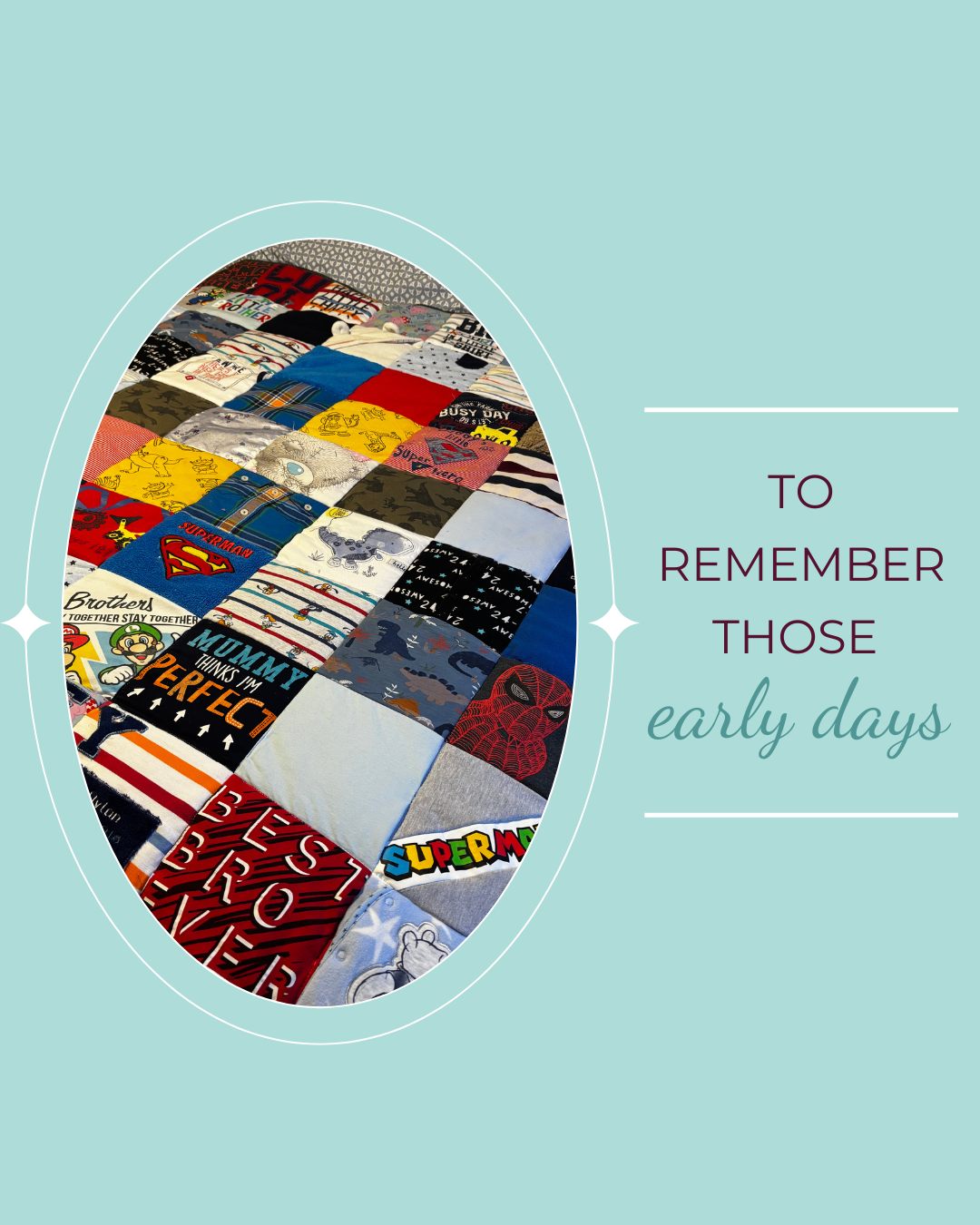 When Hayley asked me to create an XL blanket from her sons Bradley and Dylan's baby clothes, she included such a touching detail; some of the nightdresses she wore at both their births, which I placed in the centre.
She opted to have their names appliquéd onto the blanket and specifically requested I use their personalised dressing gowns so she could feel their names. Using a whole box full of clothes, this blanket tells the story of both boys' early years while honouring Hayley's role in bringing them into the world.
That centre placement of her nightdresses literally puts her at the heart of their baby memories, and makes this keepsake so meaningful.
I hope this XL blanket brings Hayley warmth and wraps the whole family in precious memories.
#TracysTreasuredKeepsakes #SmallBusinessUK #PersonalisedKeepsakes #HertsCustomKeepsakes #HandmadeGiftsUK