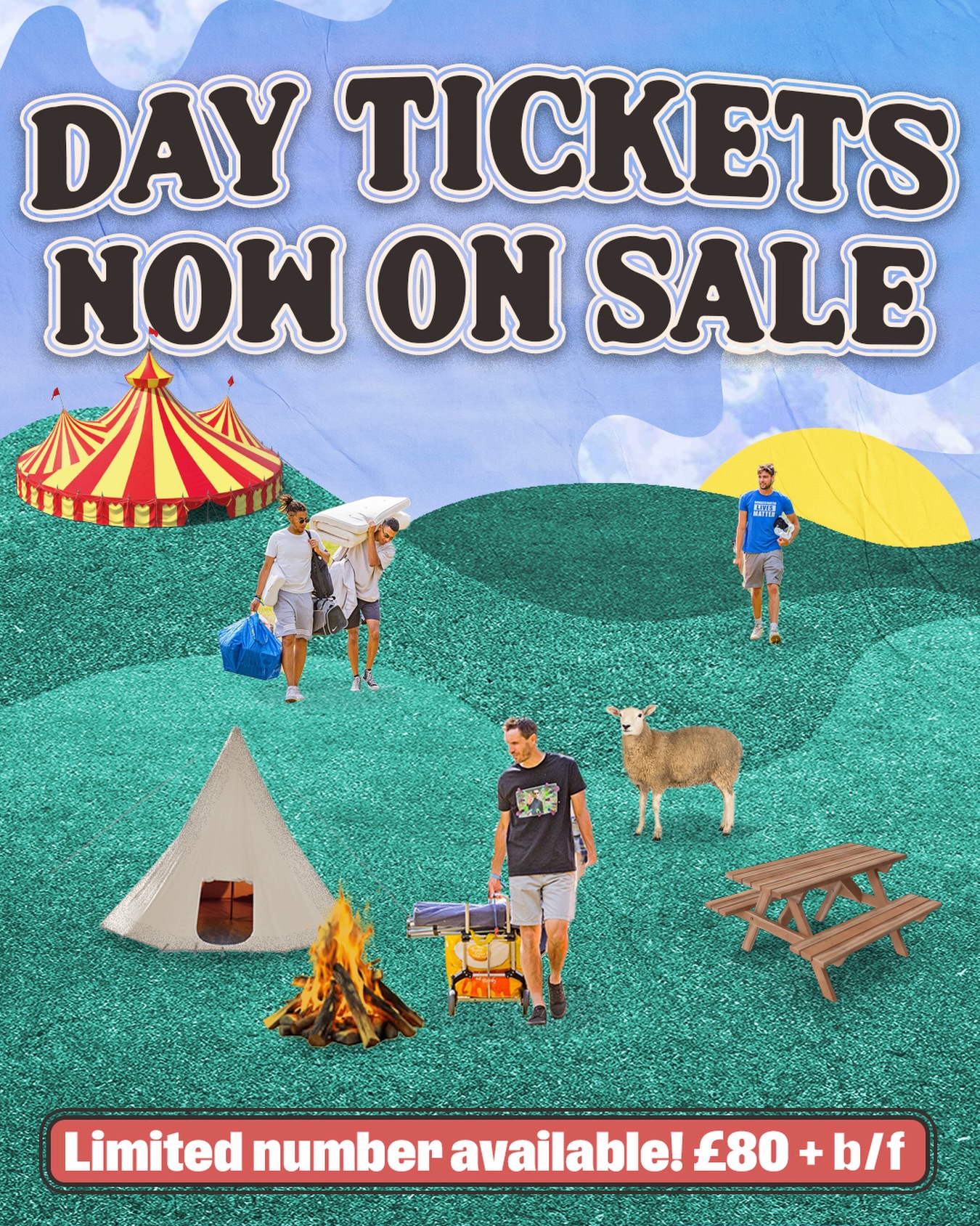Limited number of Day Tickets now on sale from the link in our bio 👇 See our ‘Day Splits’ post from a few days ago to see who is speaking/performing on which day 🧡
🎫 All tickets available from the link in our bio - Festival Tickets, Glamping, Tent Hire, On-Site Activity Pass, Coach Travel & Spa!