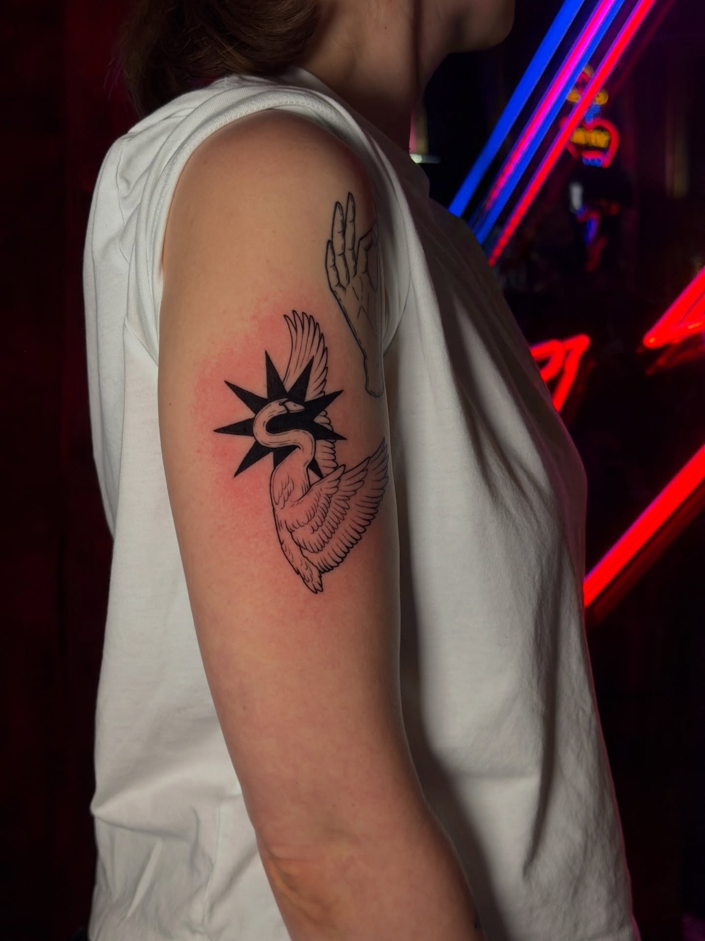 Cool custom piece by @carolina_inks