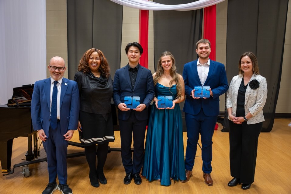 From last week! Repost from @operagrandrapids
•
Recap from the 2026 VanderLaan Prize 🏆
Thank you to this incredible group of finalists for sharing your artistry and making the evening unforgettable. We are grateful for the talent, dedication, and passion each of you brought to the stage this year.
And thank you to everyone who tuned in, voted, and joined us in celebrating this remarkable group of artists.
🦋Our 2025–26 season concludes with Madame Butterfly, May 15 & 16.
