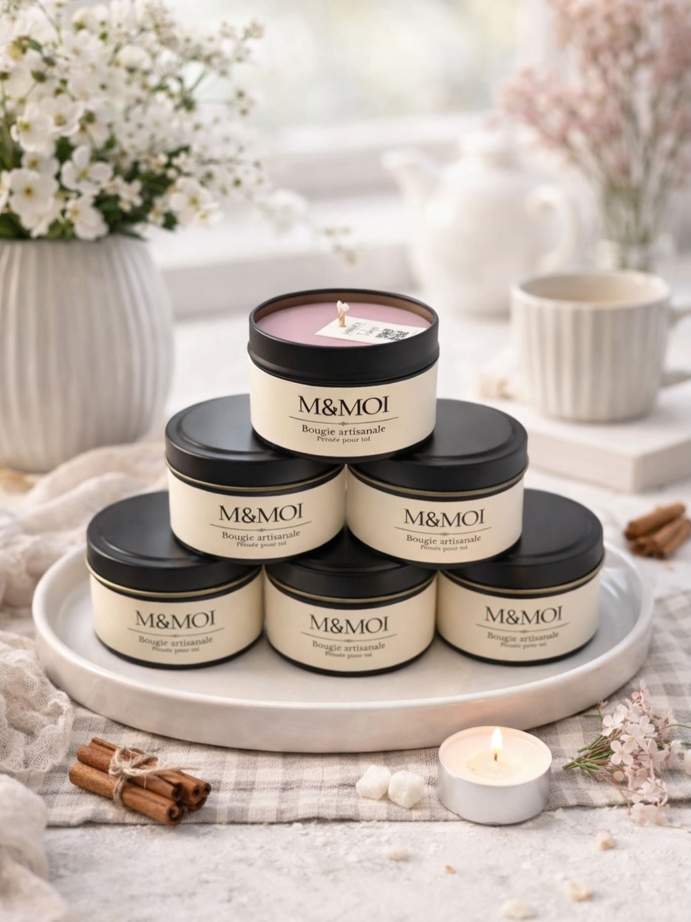 ✨ Ton moment M&MOI ✨
Des bougies artisanales au design épuré, pensées pour sublimer ton intérieur avec douceur et élégance.
• Cire de qualité
• Parfums délicats
• Fabrication soignée
#candlemaker #candlelovers #cocooning #ambiancecosy #houseinspiration