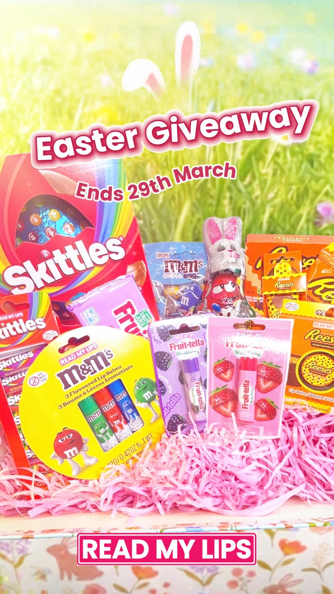 Have you entered our Easter Giveaway yet? 👀
1 lucky person is going to get all these incredible goodies on their doorstep - just in time for Easter 🐰
Hurry and enter on our pinned post - it closes Sunday!
(Competition open until 23:59 BST Sunday 29th March 2026. One winner will be drawn at random - available to UK residents only. T&Cs in bio.)
#readmylipsgb #lipbalm #giveaway #giveawayuk #easter