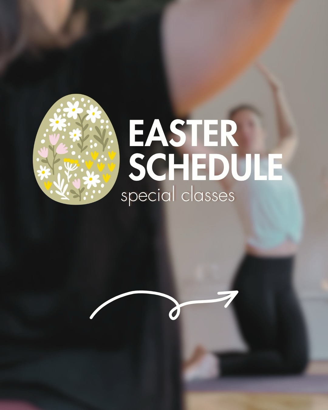 Easter at Anjali Studio ✨
Let’s hop together into the holiday weekend with a special schedule!
Check the special classes and book your spot!
🔗 IN BIO
We can’t wait to share this special time with you 💛
Wishing you a joyful and peaceful Easter 🐰🌷
The Anjali Team
#yoga #baselswitzerland #yogabasel #easteryoga