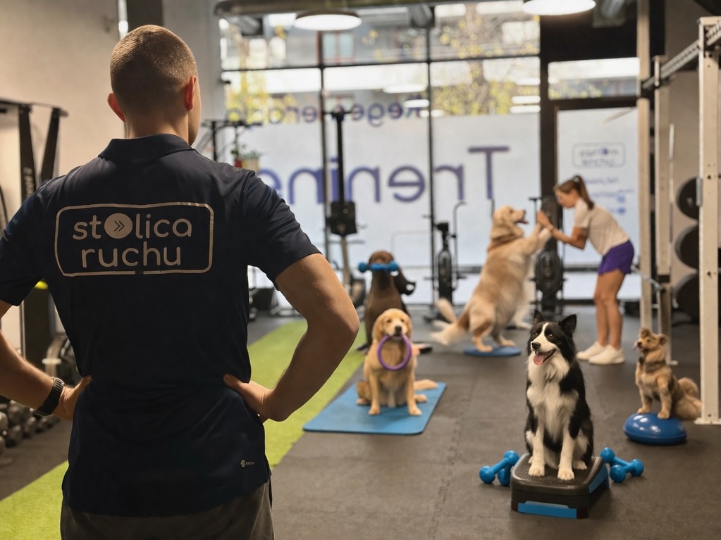 Oficjalnie zmieniamy branżę 🐶
Nowi klienci, te same problemy:
za mało ruchu, za dużo leżenia 😄
Nasze usługi:
• rozciąganie po 6h na kanapie
• korekcja postawy „zwinięty kłębek”
• trening powrotu do formy (czyt. wejście po schodach bez dramatu)
Zapisy na Booksy!