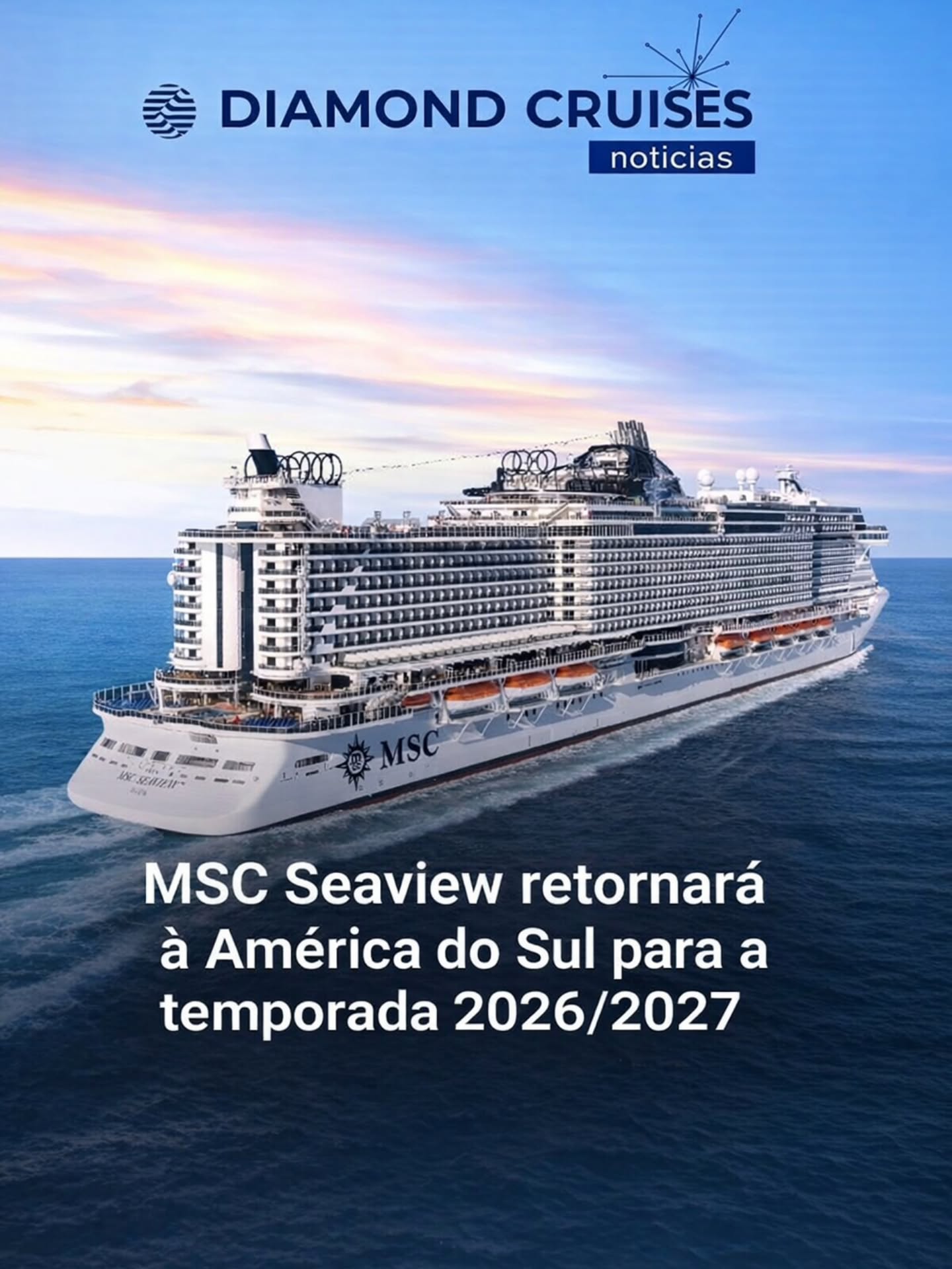 Mudanças importantes na temporada 2026/2027 da
@msccruzeirosbrasil !🌎
A MSC Seaview está de volta à América do Sul, enquanto o MSC World Europa fará sua estreia no Caribe, incluindo Antilhas e Caribe Sul 🏝
O que muda na prática?
➡️ O MSC World Europa, um dos navios mais modernos da frota, deixa o Oriente Médio e passa a navegar por destinos paradisíacos como:
📍 Saint Maarten
📍 Santa Lúcia
📍 Antígua e Barbuda
➡️ Já o MSC Seaview reforça a temporada na América do Sul, com embarques no Brasil e na Argentina 🇧🇷🇦🇷
🚨Viajantes com reservas no MSC World Europa serão contatados e poderão optar por:
Transferência para outro cruzeiro ou Reembolso.
#mscseaview
#msccruzeiros
#dicasdecruzeiros
#temporadadecruzeiros
#tudosobrecruzeiros