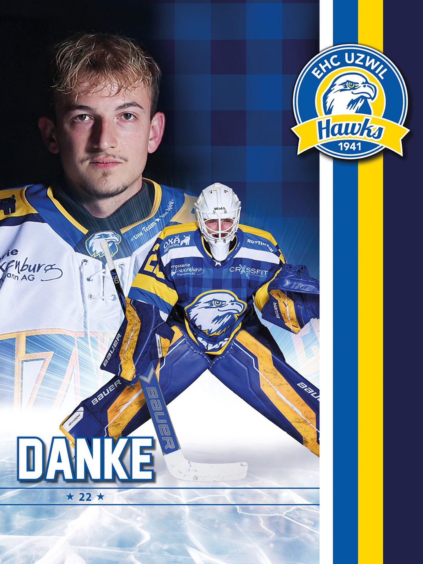 Wie ebenfalls bereits bekannt, wird auch Sven Haag eine Pause vom Eishockeysport einlegen. Sven hat besonders in der vergangenen Saison mit sehr starken Leistungen auf sich aufmerksam gemacht und strahlte mit seinen erst 21 Jahren eine beeindruckende Ruhe aus👏
Liäbä Sven, mir danket dir für din Isatz, wünschet dir vo Herze alles Gueti für dini Zuekunft und hoffet sehr, dass du eines Tages zu üs zruggchunsch🙌
#ehcuzwil #ehcuzwilhawks #timeout #CalmUnderPressure #danke