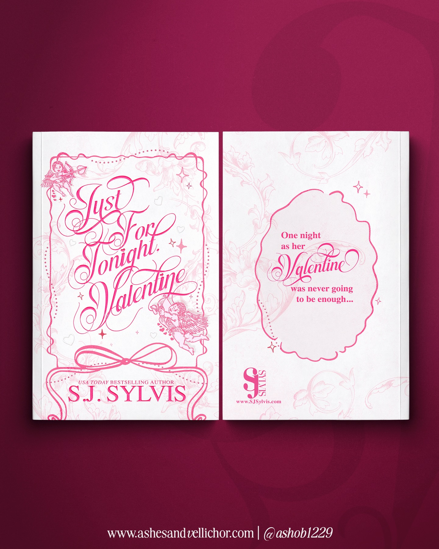 I’ve been so giddy to share this fun little Valentine’s Day themed cover design for a short novella, Just For Tonight, Valentine by @authorsjsylvis . This was such a fun little project and apparently I had been dying to design a vintage Cupid cover because most of the assets I had been storing in a ‘premade, maybe?’ Folder on my desktop. I just love everything about it. Sigh.
Book Cover Design by Ashes and Vellichor Designs / @ashob1229
#Ashesandvellichor #romanceauthors #bookcoverdesigns #coverdesigner