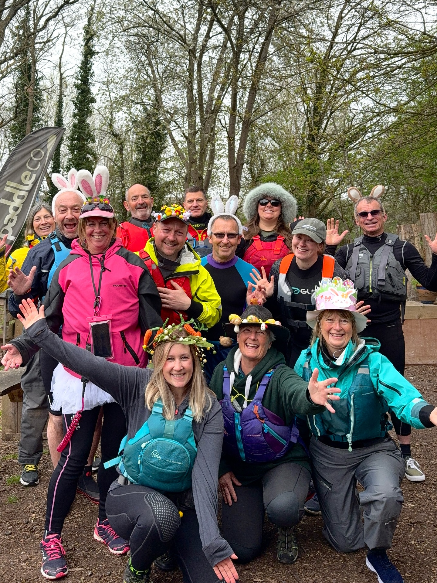 Lovely Easter paddle with this bunch today! 🐰🥕
#paddlecabin #community #adventure