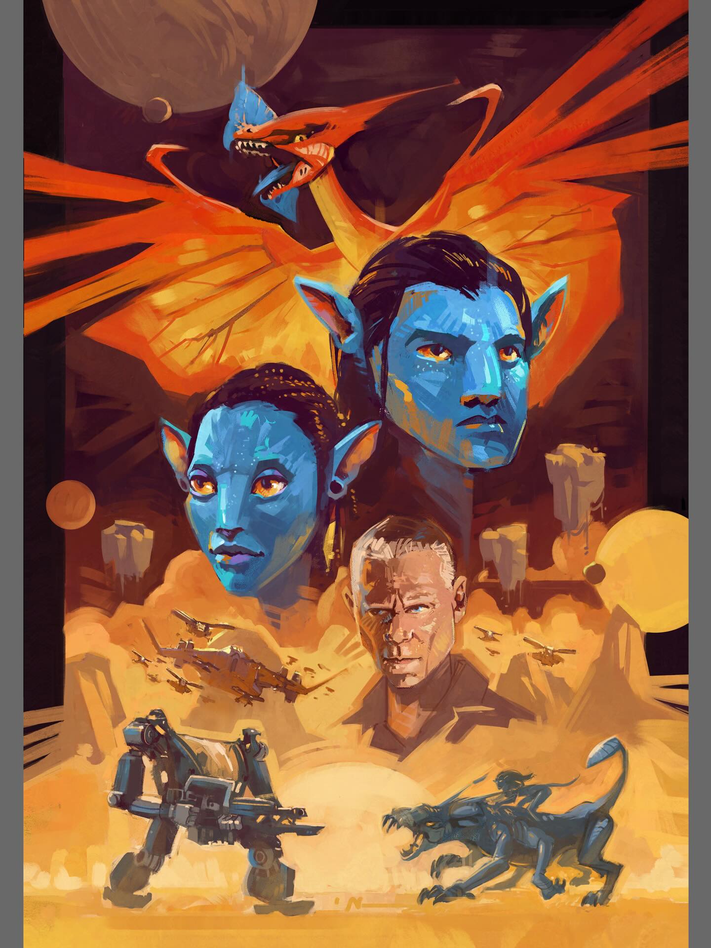 My contribution to this year’s #biggerpictureshow
Once again, my daughter Evy gets her top film pick—Avatar.
Thank you again Lodge Design, for your efforts in putting on the show.
It is a real treat to get a night out with my wife and have a great event to reconnect with dear friends, colleagues, and former students who have moved on to bring their own special voices into the world.