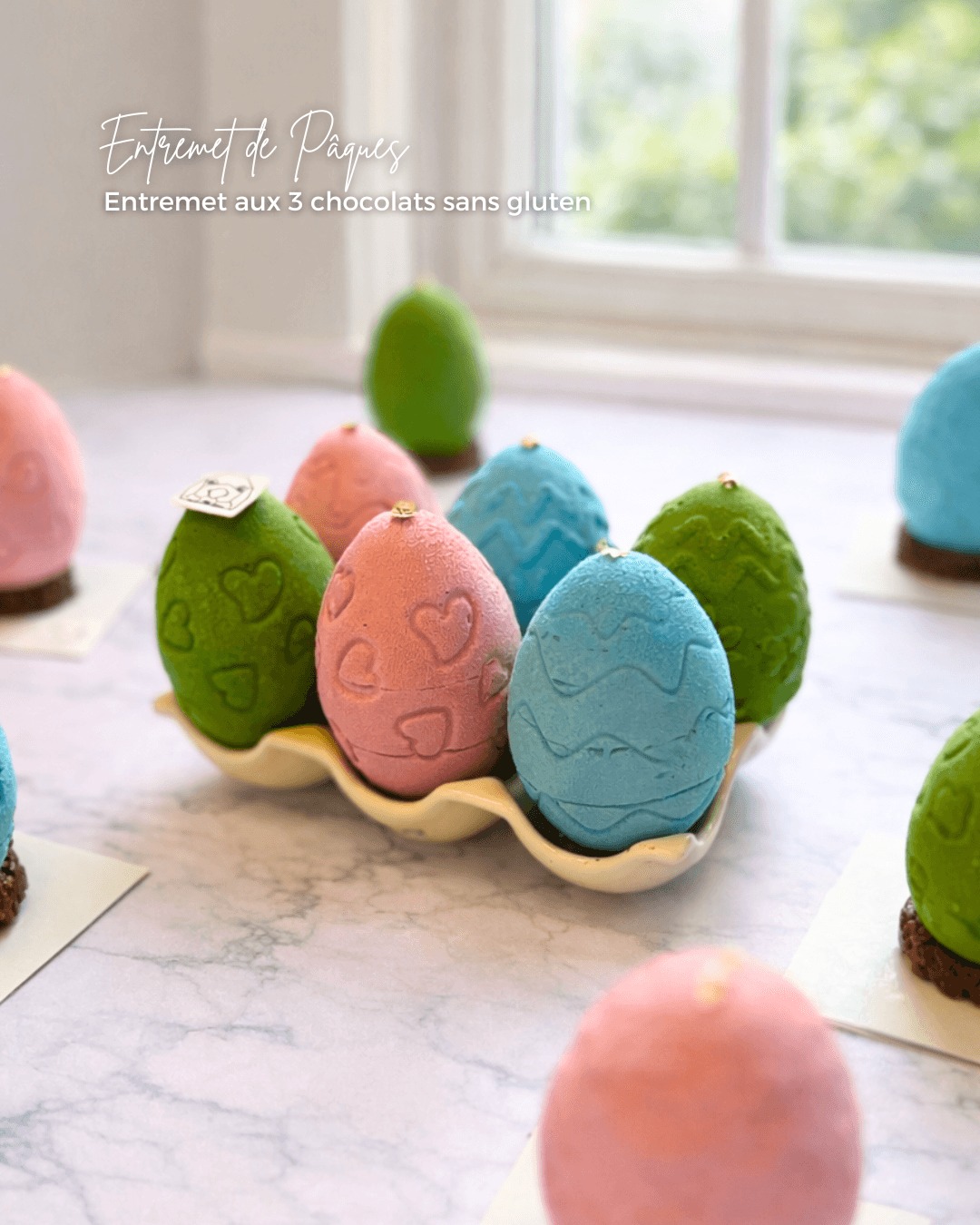 Il est l’heure de vous présenter mon entremet trois chocolats sans gluten 🍫
J-5 avant Pâques, c’est le dernier moment pour réserver 🐰
📞 06 95 35 34 12
📍 Salon de thé « Les Herbes Folles », 46 rue de Chartres, 91410 Dourdan
🕰️ Mer–Dim : 9h30–19h00
