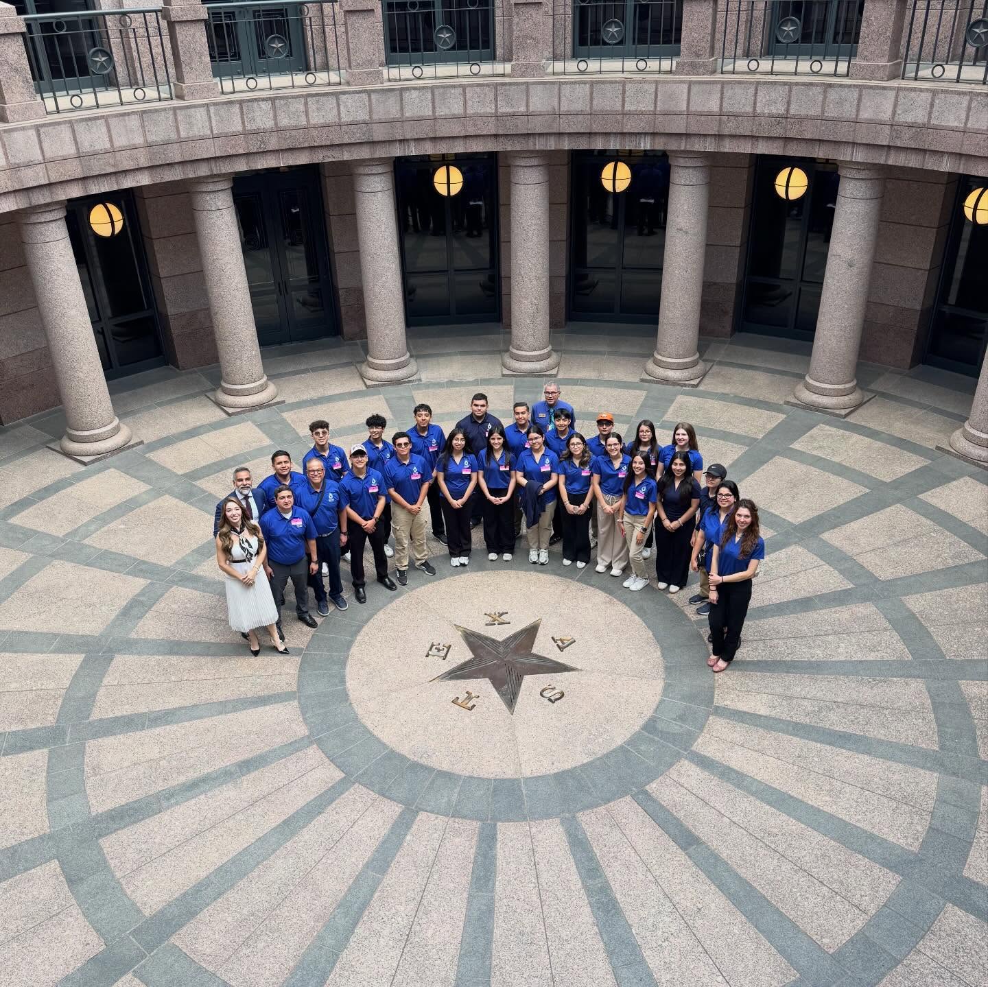 This week in Austin, we had the privilege of hosting the Eagle Pass Water Warriors at the Texas Capitol for a tour, discussion with me and my staff, and a career/college panel with former Eagle Pass students!
These students are dedicated, bright, and future leaders. Thank you to Eagle Pass Water Works General Manager Jorge Barrera for organizing their trip and helping them prepare for their next chapter!