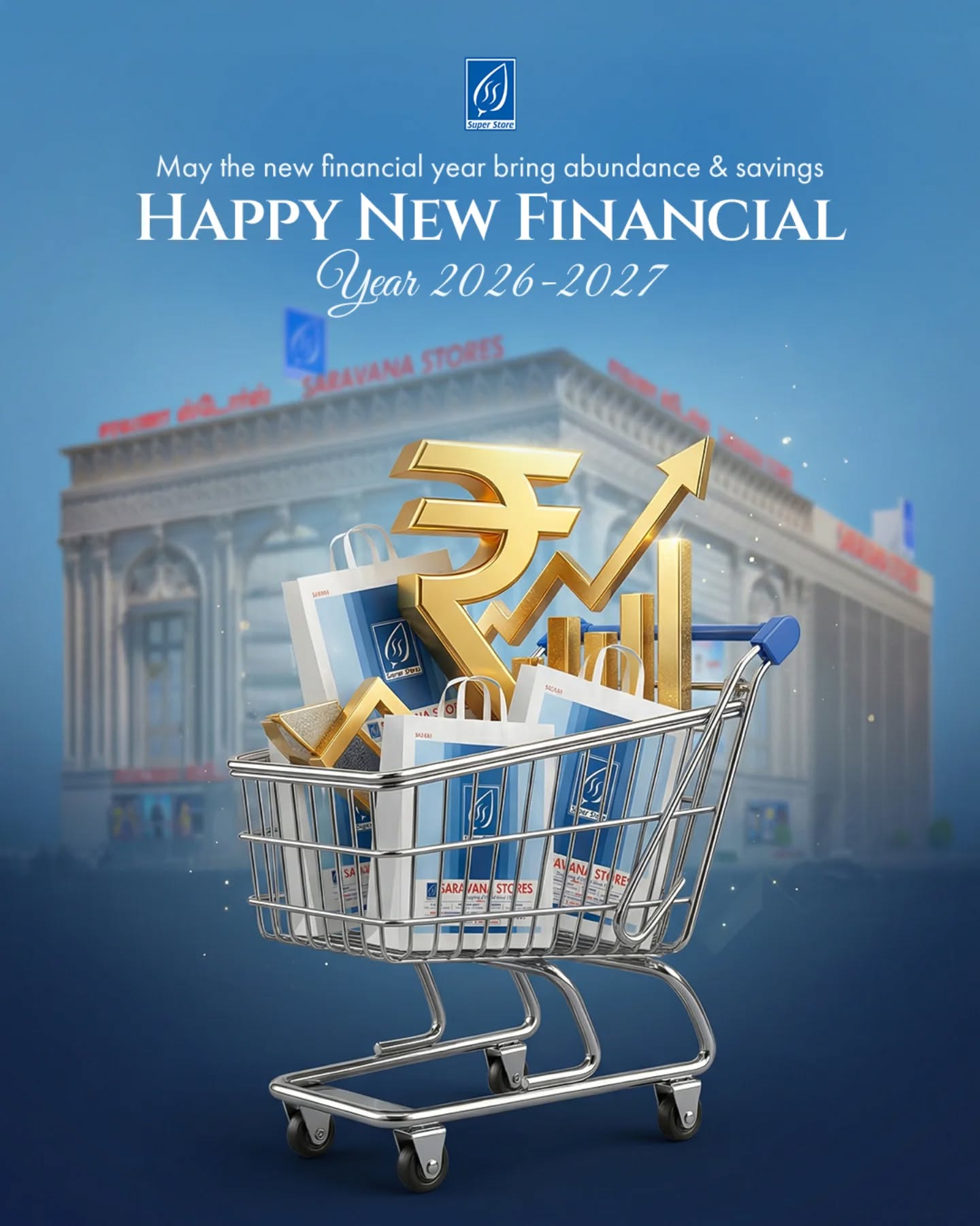 Thank you for trusting in us. Let us walk into another successful year.
Happy New Financial Year to all our vendors, customers and employees! 💰
#newfinancialyear #supersaravanastores #financialgrowth #financialyearwish