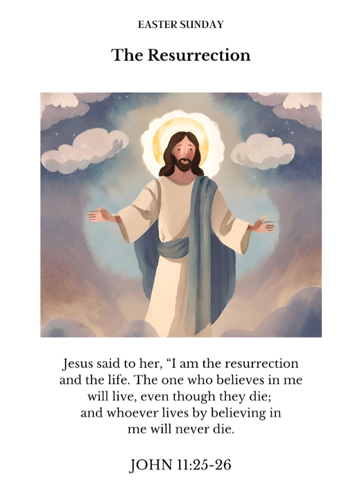 Jesus said to her, "I am the resurrection and the life. The one who believes in me will live, even though they die; and whoever lives by believing in me will never die." John 11:25-26
Jesus is Risen - Happy Easter
www.womenschristianfellowship.org