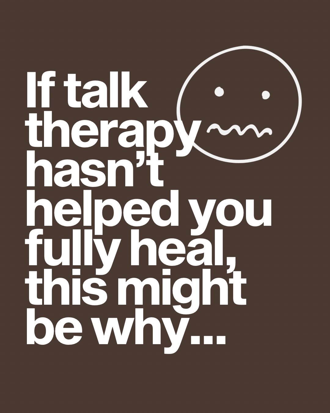 “The body keeps the score.”
And that is why talking is not always enough.
You can understand your pain.
You can explain your patterns.
You can know exactly where it all comes from.
But if the body is still holding it, the healing is not complete.
So much of what we carry lives deeper than words.
In the nervous system.
In the muscles.
In the breath.
In the protective patterns the body learned to survive.
This is why breathwork can be so powerful.
It helps you move beyond the mind and into the body, where real release can begin.
And 9D takes that even deeper.
A multi-layered experience designed to help you feel, shift, release, and reconnect with yourself in a way that talking alone sometimes cannot reach.
Not instead of therapy.
But alongside it.
In another layer.
A deeper one.
This is where healing stops being only something you understand
and starts becoming something you feel.
Some things do not need more analysing.
They need a safe space to be felt, moved, and released.
#9DBreathwork #Breathwork #TraumaHealing #NervousSystemRegulation #SomaticHealing