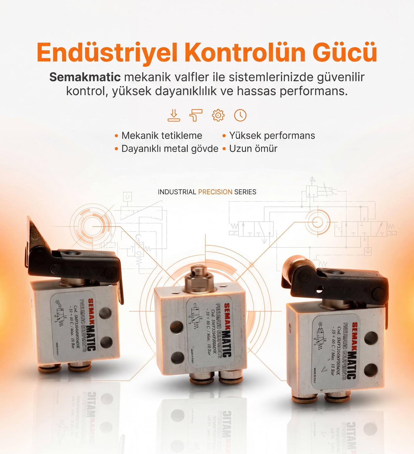 Endüstriyel kontrolün gücünü keşfedin ⚙️
Semakmatic mekanik valfler ile sistemlerinizde yüksek dayanıklılık, kararlı performans ve maksimum kontrol sağlayın.
Zorlu endüstriyel koşullarda bile güvenilir çözümler sunar.
✔ Mekanik tetikleme
✔ Dayanıklı metal gövde
✔ Yüksek performans
✔ Uzun ömür
Kontrol sizde, güç Semakmatic’te.
#endüstri #sanayi #otomasyon #endustriyel #industrialautomation